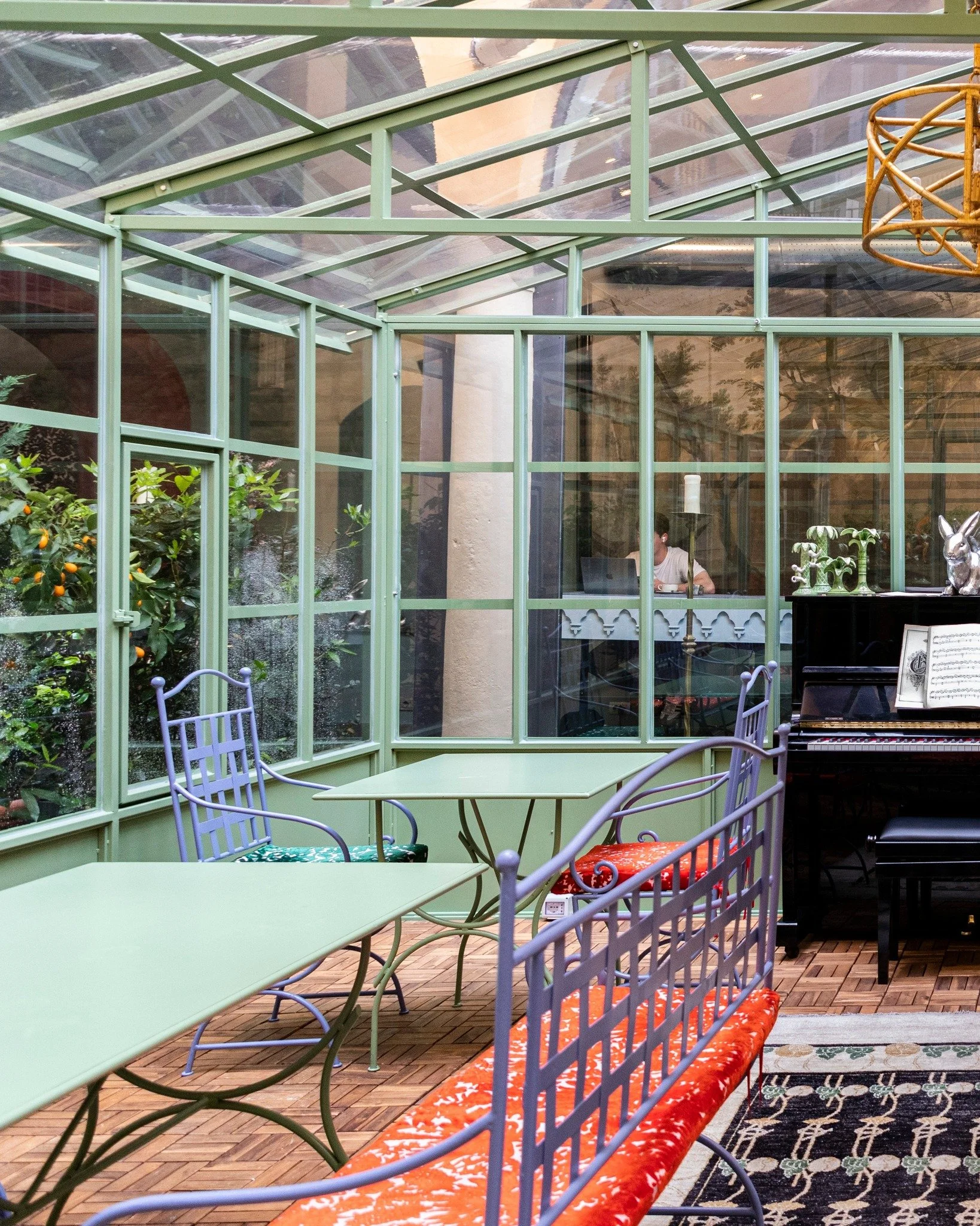 Our hidden Orangerie is your secret garden escape 🌿✨

Whether it&rsquo;s a slow breakfast, a light lunch, a fresh juice before your workout, or just a cool, quiet moment to recharge&mdash;this is your space to pause, breathe, and soak in the good vi