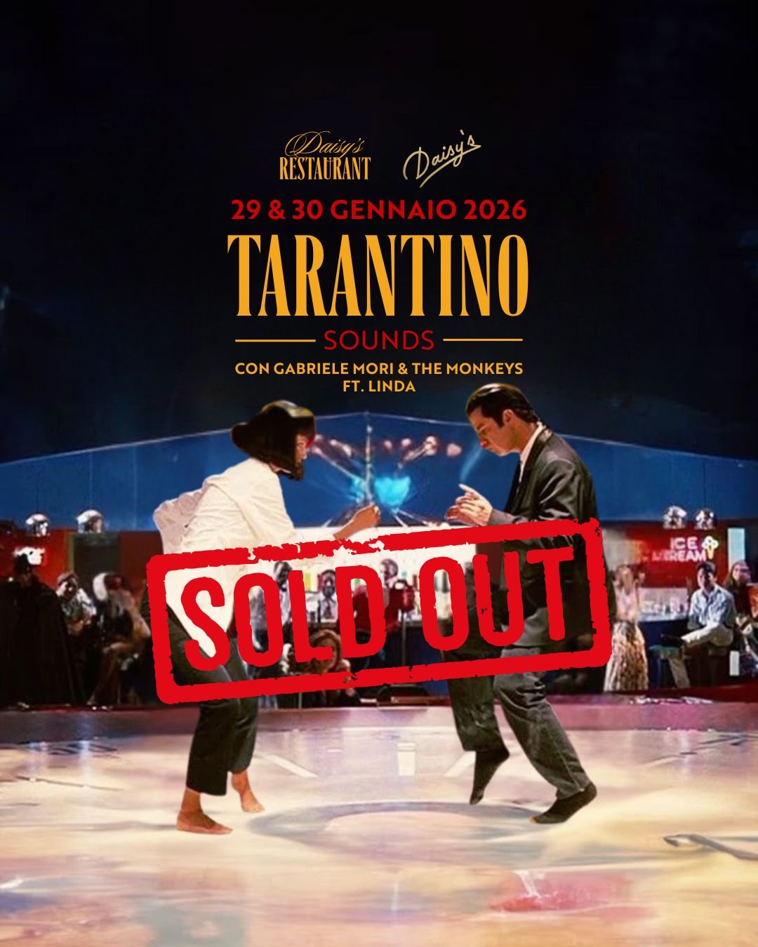 TARANTINO SOUNDS SOLD-OUT EXCLUSIVELY