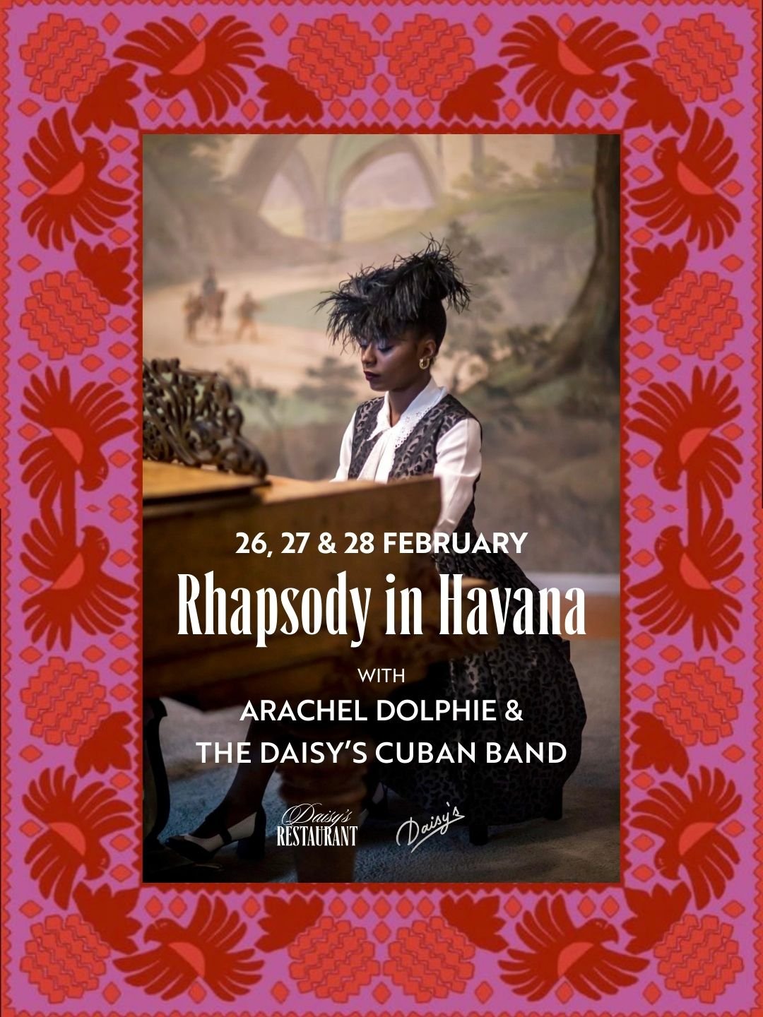 Rhapsody in Havana with Arachel Dolphie & The Daisy’s Cuban Band