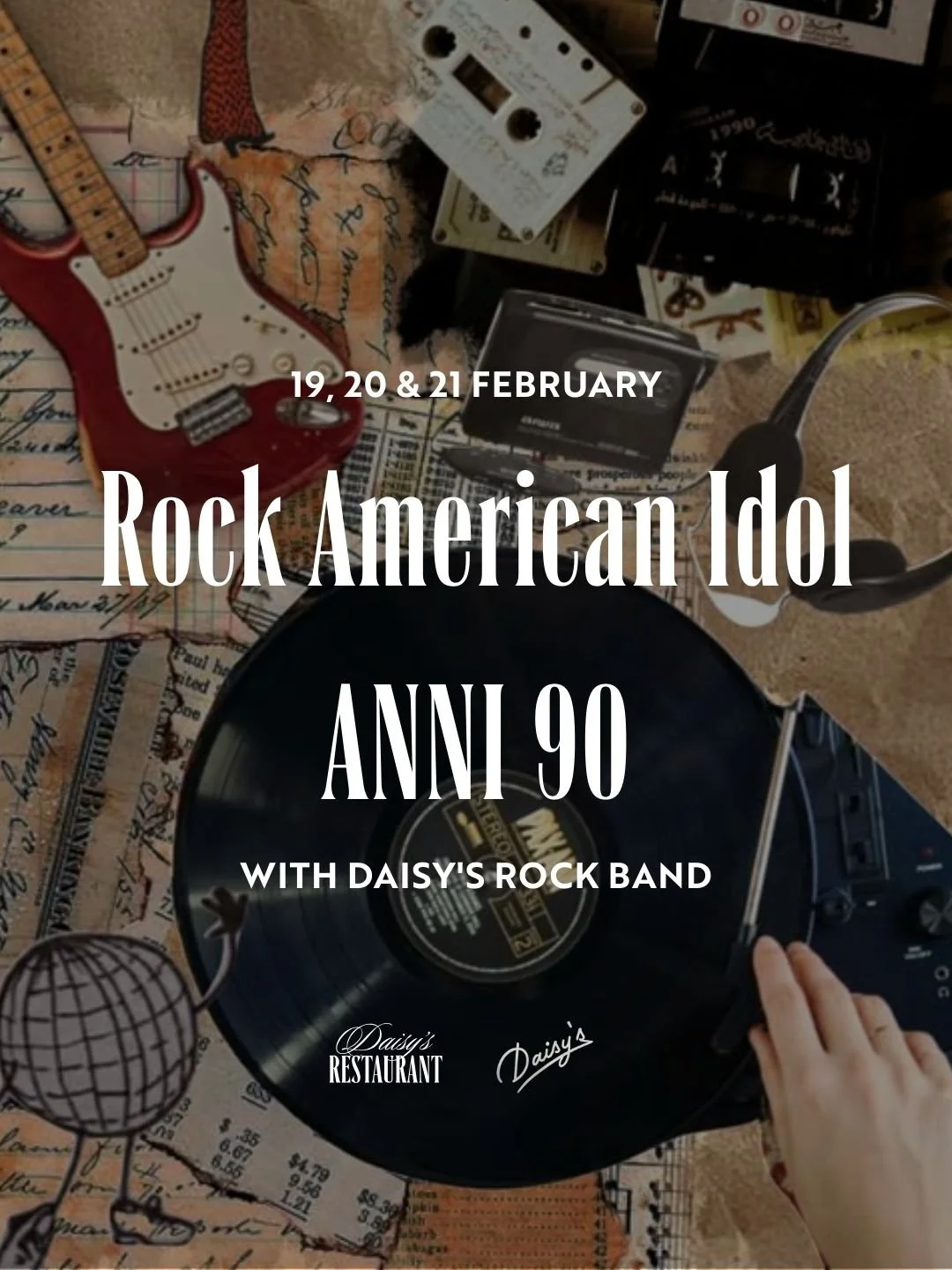 Rock American Idol - ANNI 90 with Daisy’s Rock Band