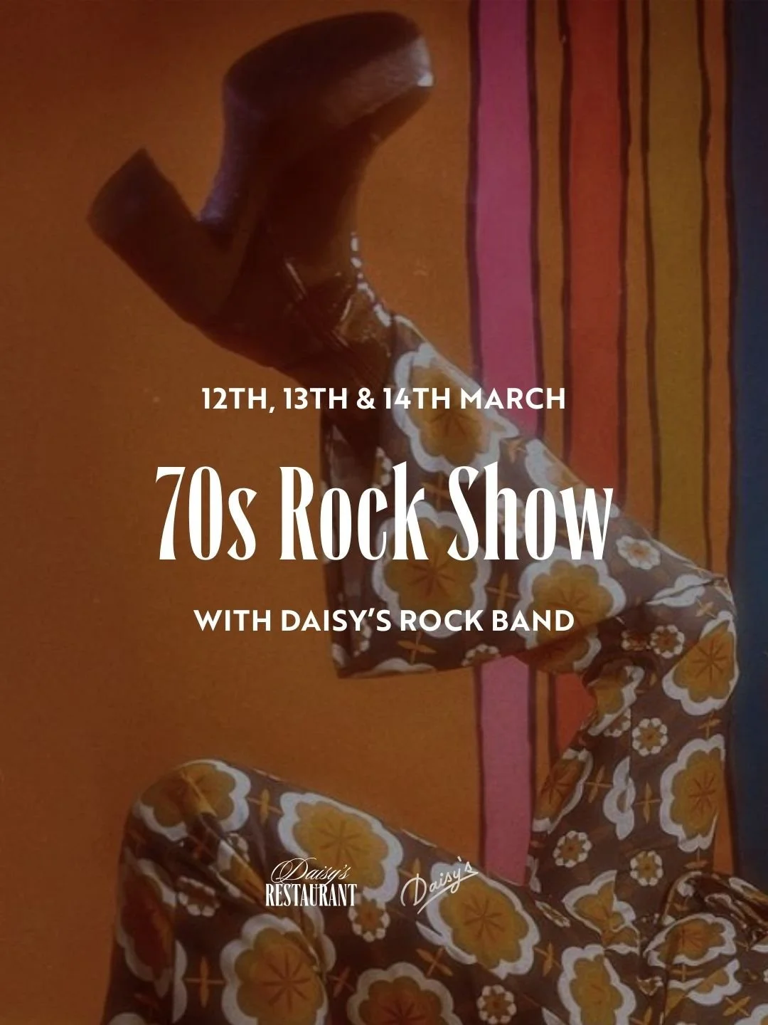 DAISY'S ROCK BAND - SPETTACOLO ROCK ANNI '70