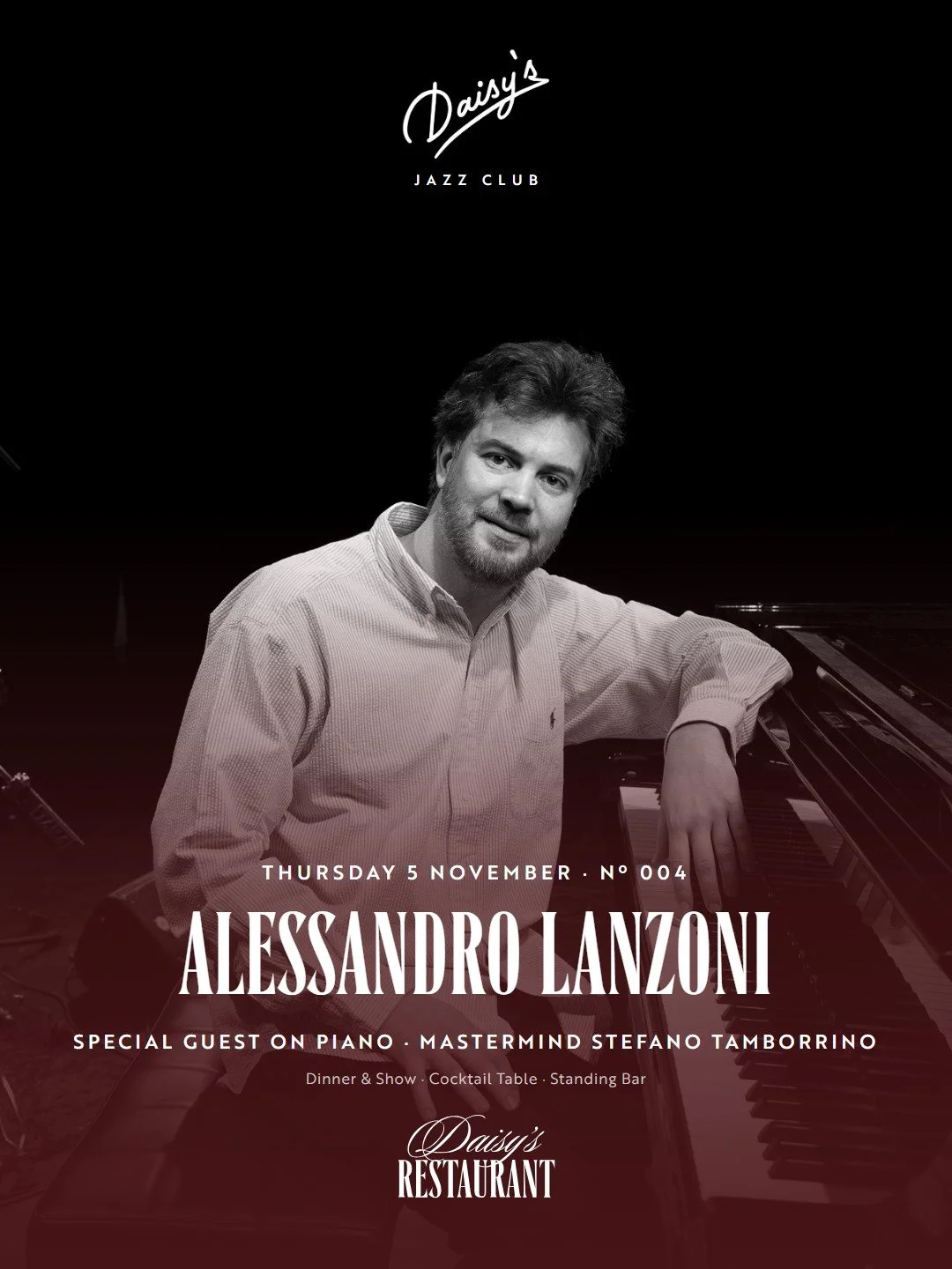 Daisy's Jazz Club Nº 004 with Alessandro Lanzoni