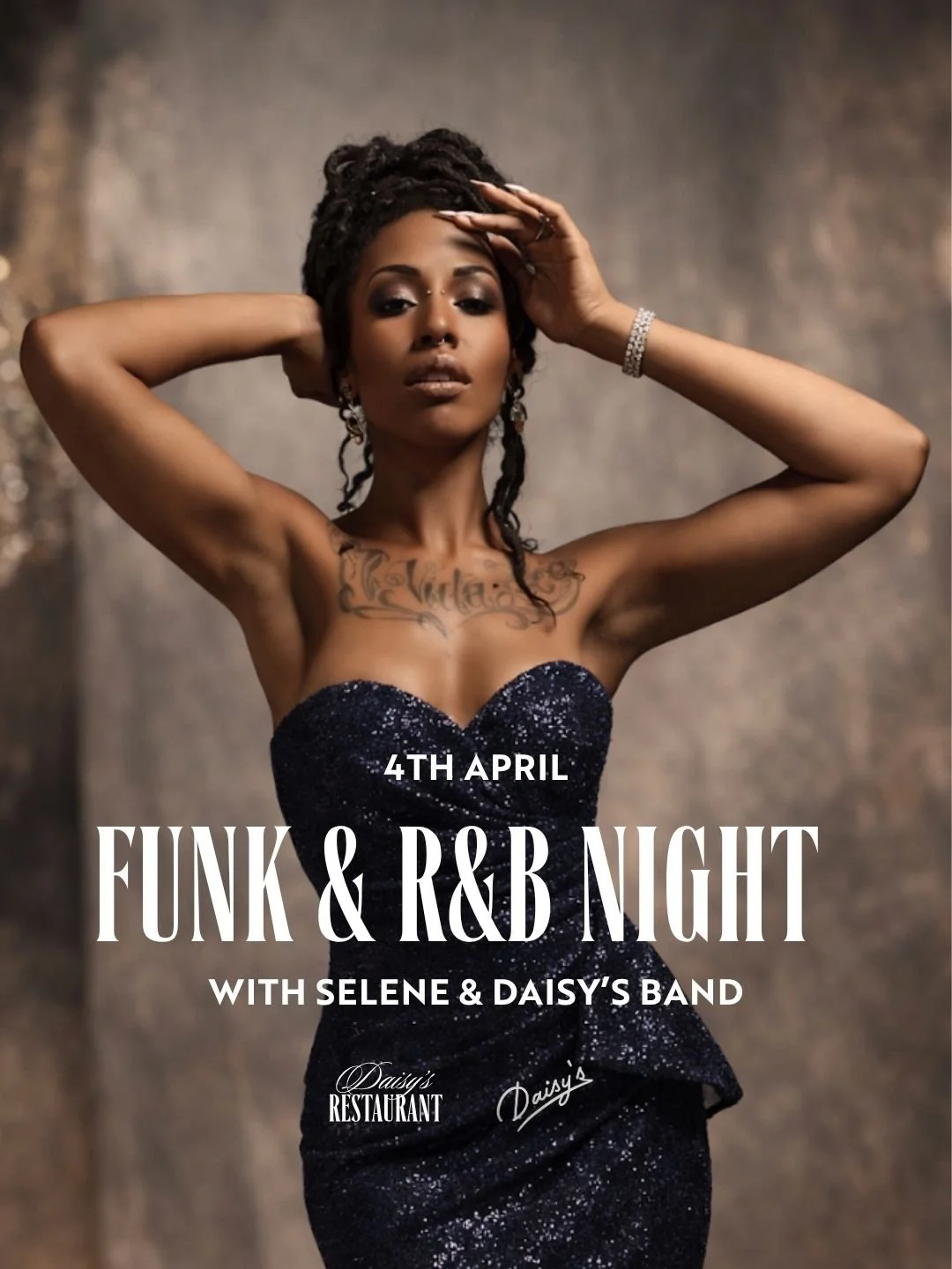 FUNK & R&B NIGHT WITH SELENE & DAISY’S BAND