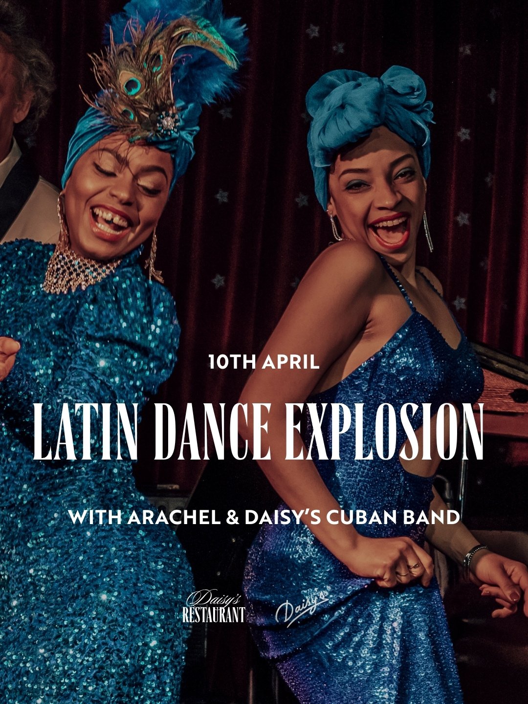 LATIN DANCE EXPLOSION WITH ARACHEL & DAISY’S CUBAN BAND