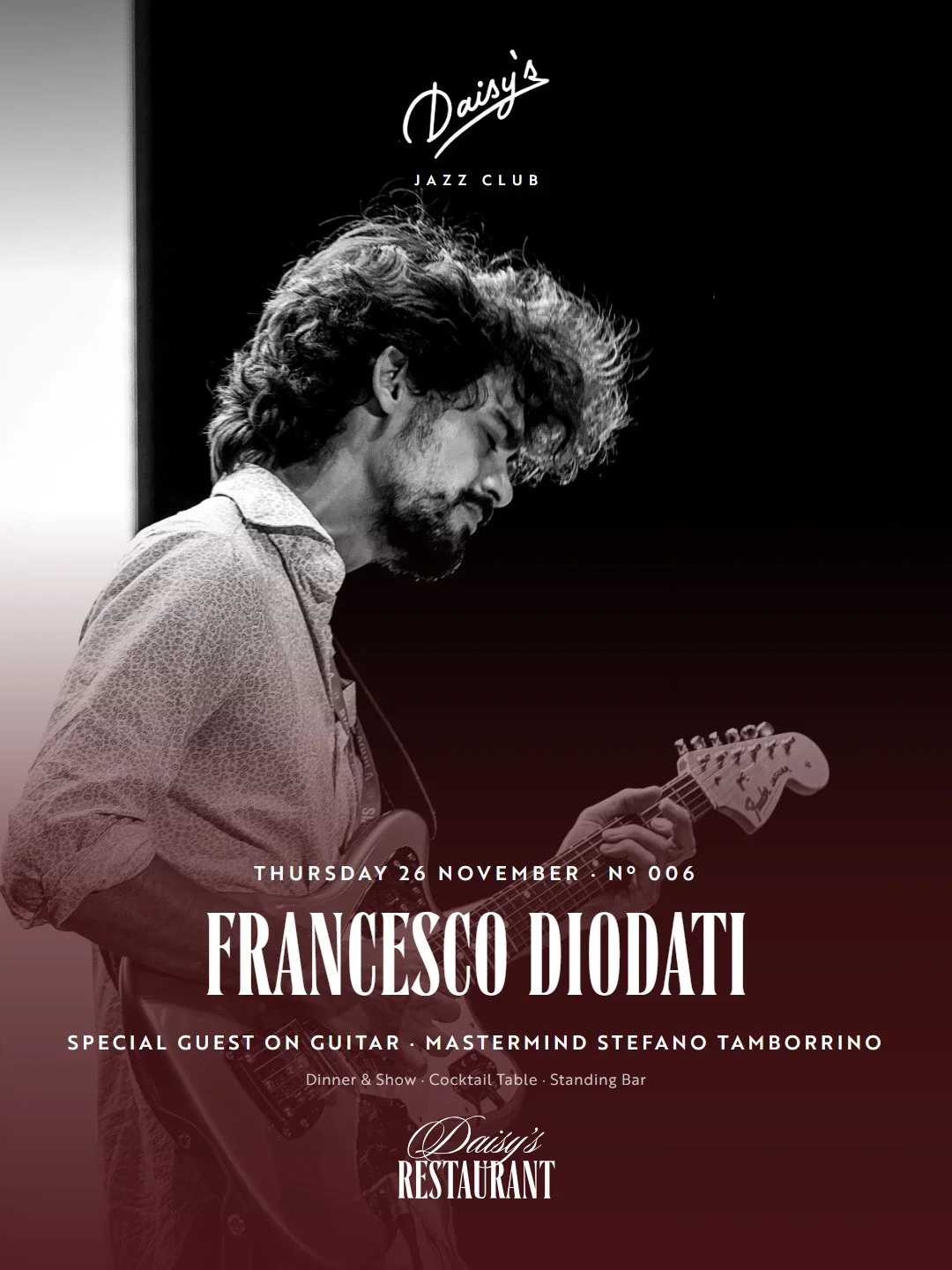 Daisy's Jazz Club Nº 006 with Francesco Diodati