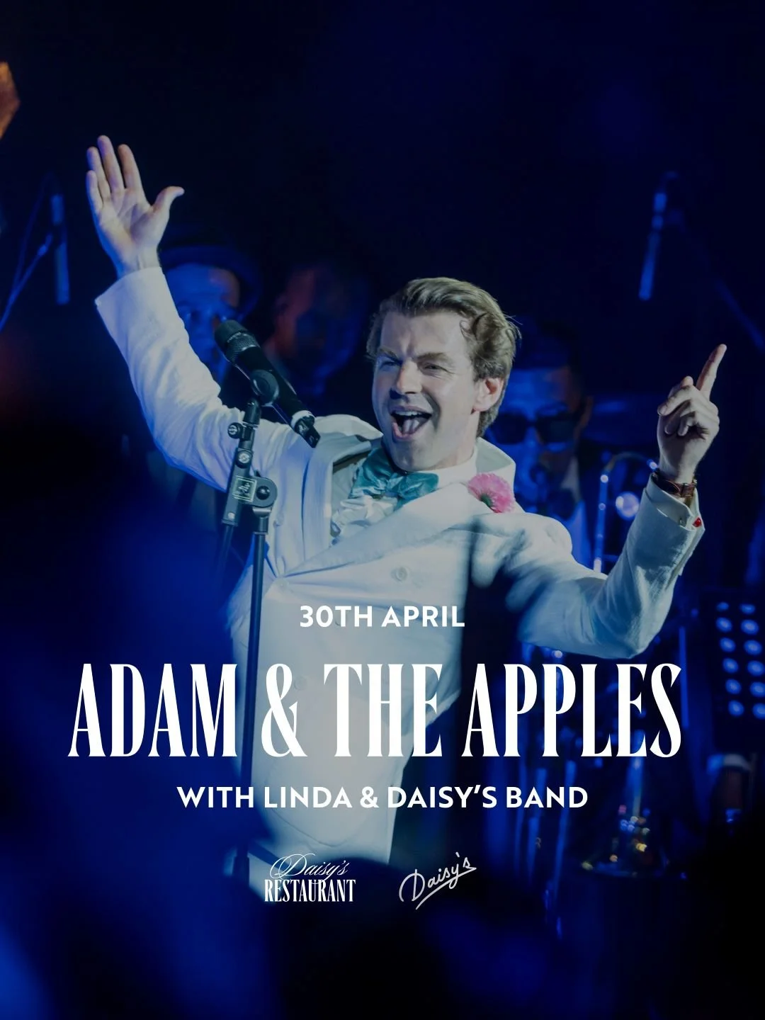 ADAM &amp; THE APPLES  WITH LINDA &amp; DAISY’S BAND