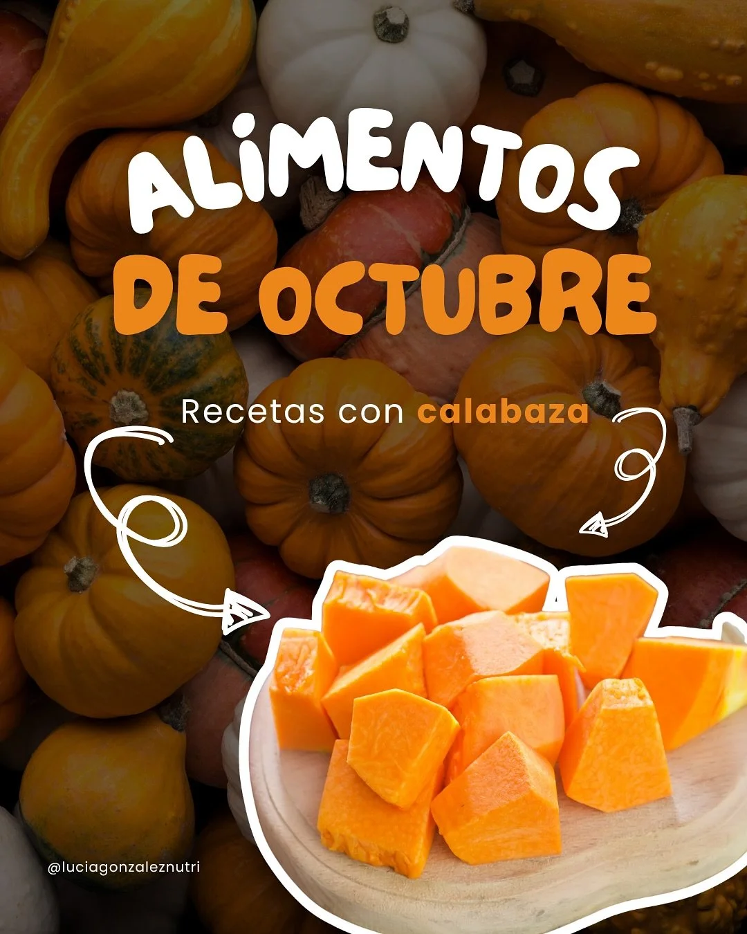 Te traigo 3 recetas con calabaza para que pruebes este mes🧡

Hoy empiezo una nueva serie de posts en la que ir&eacute; a lo largo del mes ir&eacute; compartiendo recetas con alimentos t&iacute;picos de ese mes. Y empiezo con la calabaza 🎃

Estas 3 