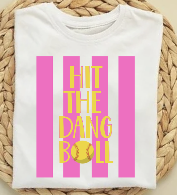 Hit the dang ball, Softball