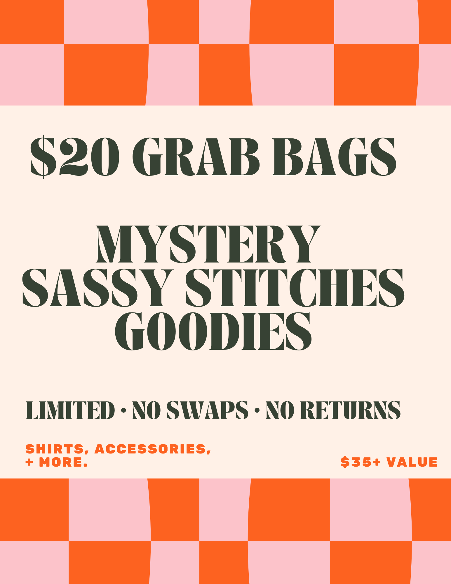 Mystery Sassy Stitches Goodies Bag