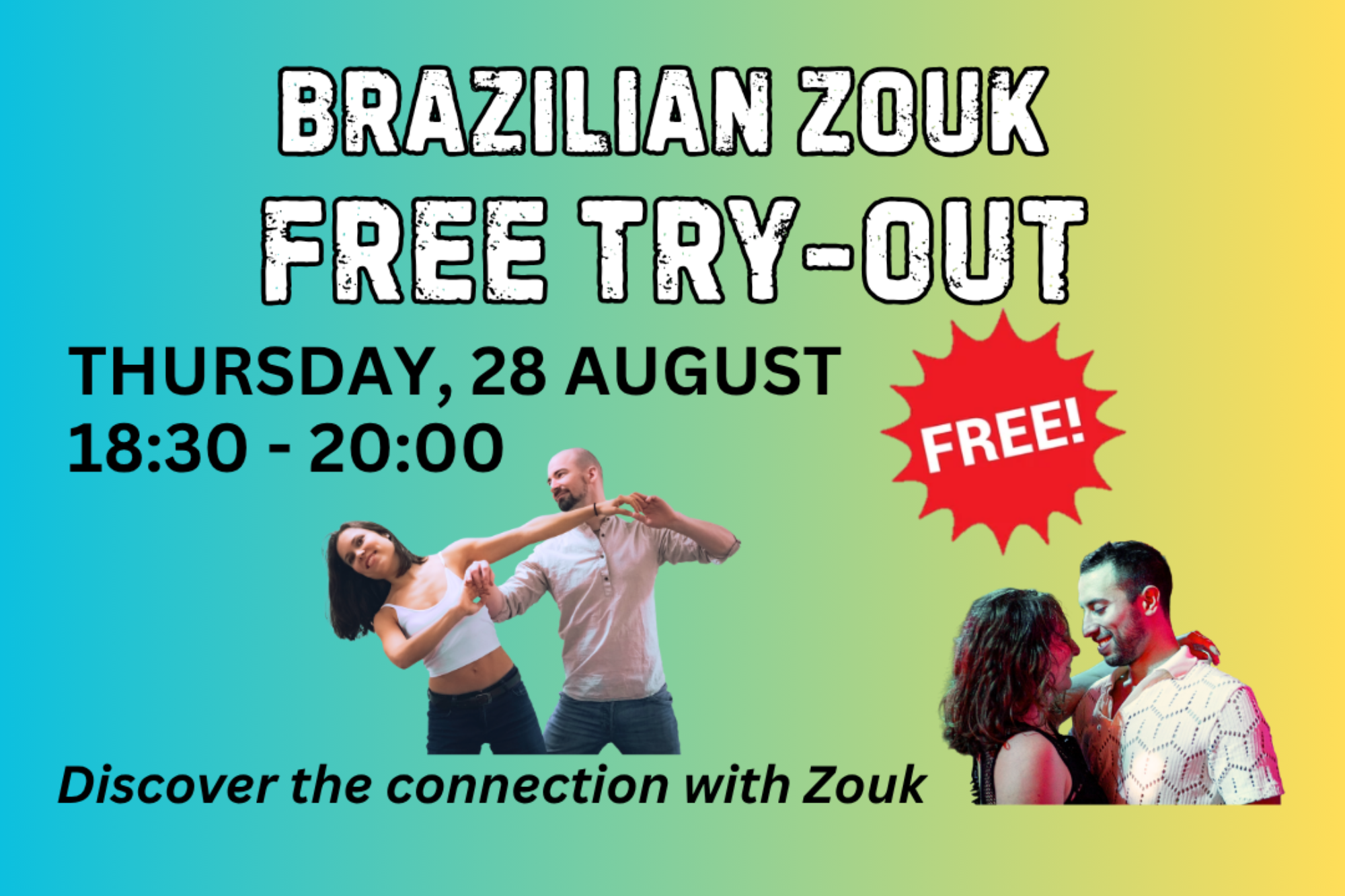 Brazilian Zouk – Free Try-out