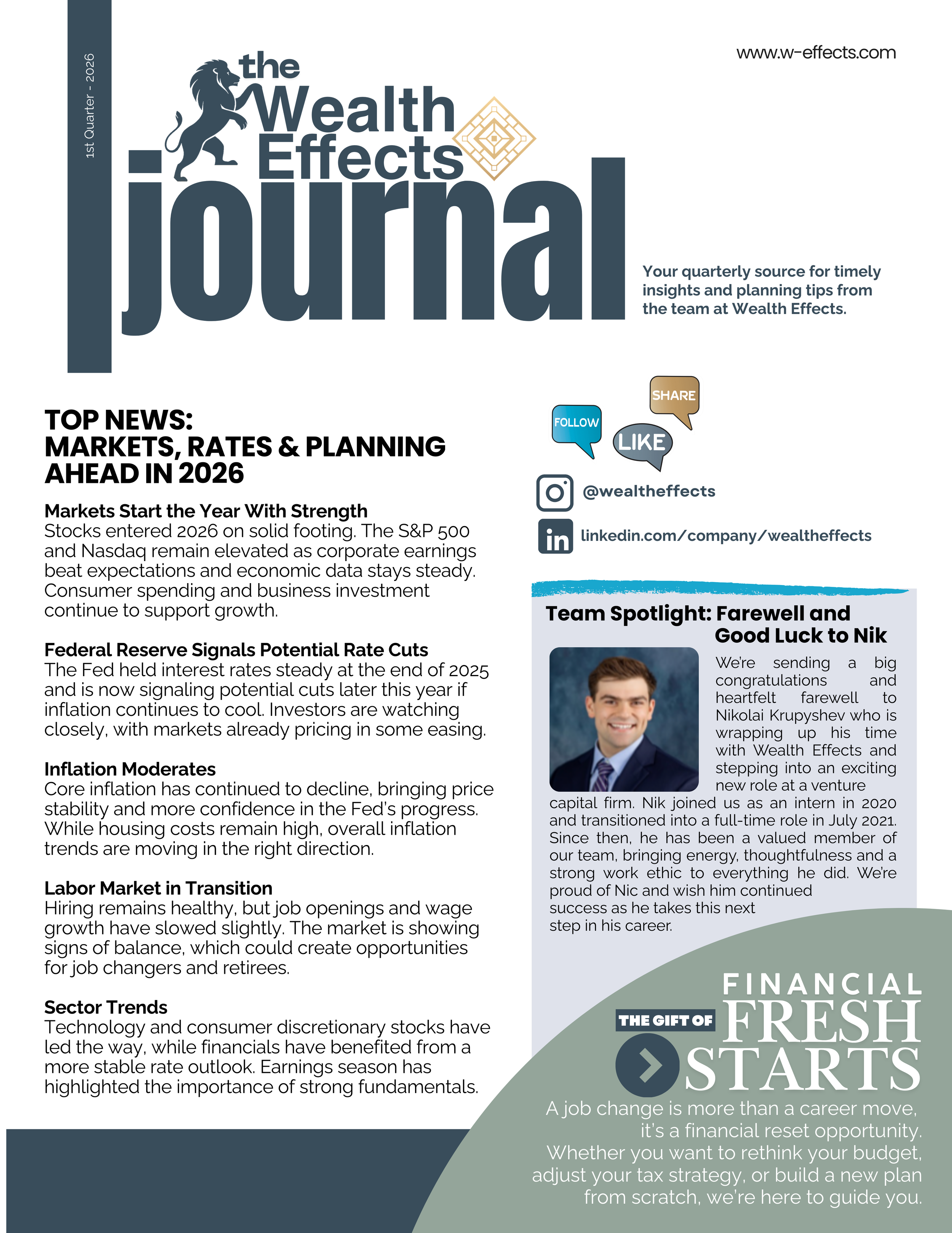 WE Journal (Q1 2026)