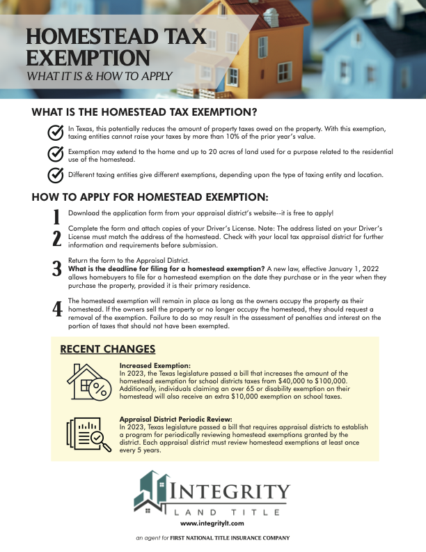What is Homestead Exemption?