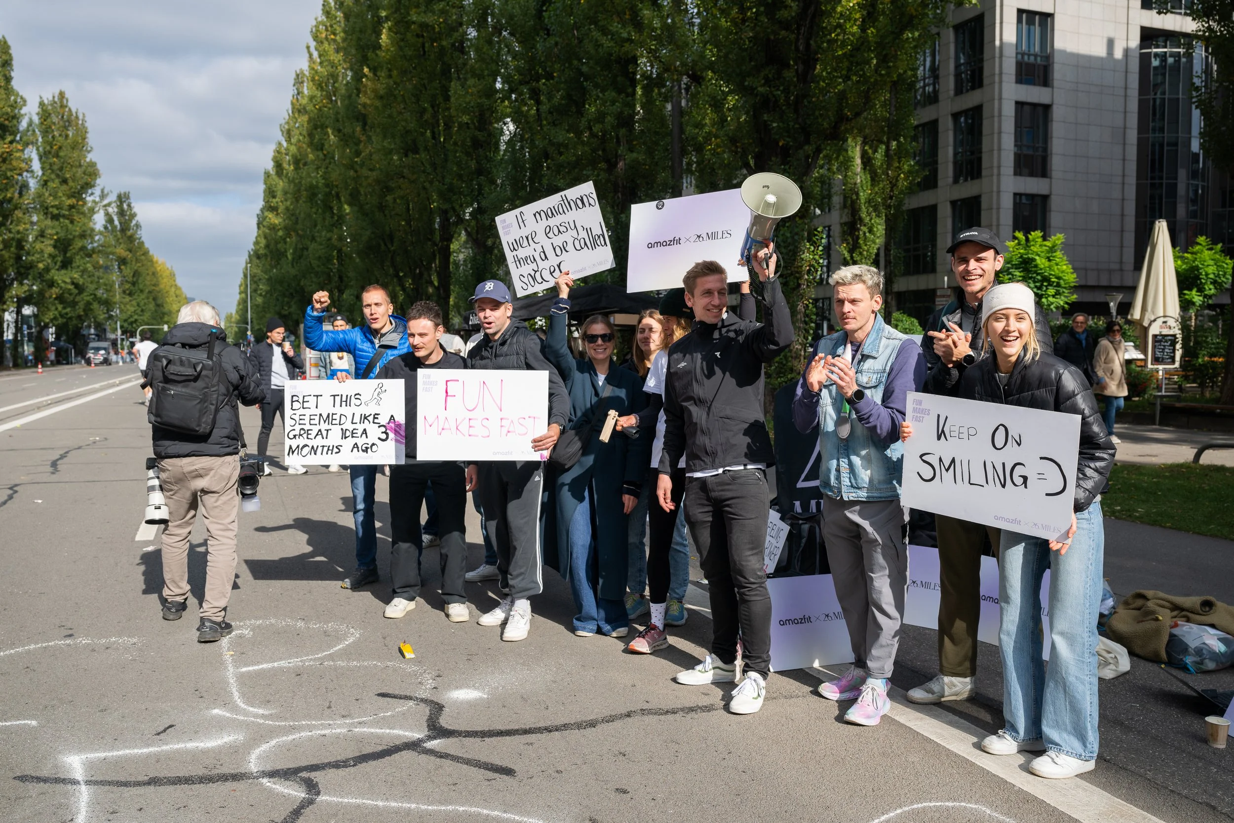 Shake it, Run it, Cheer it – Unser 26.Miles x Amazfit München Marathon-Wochenende