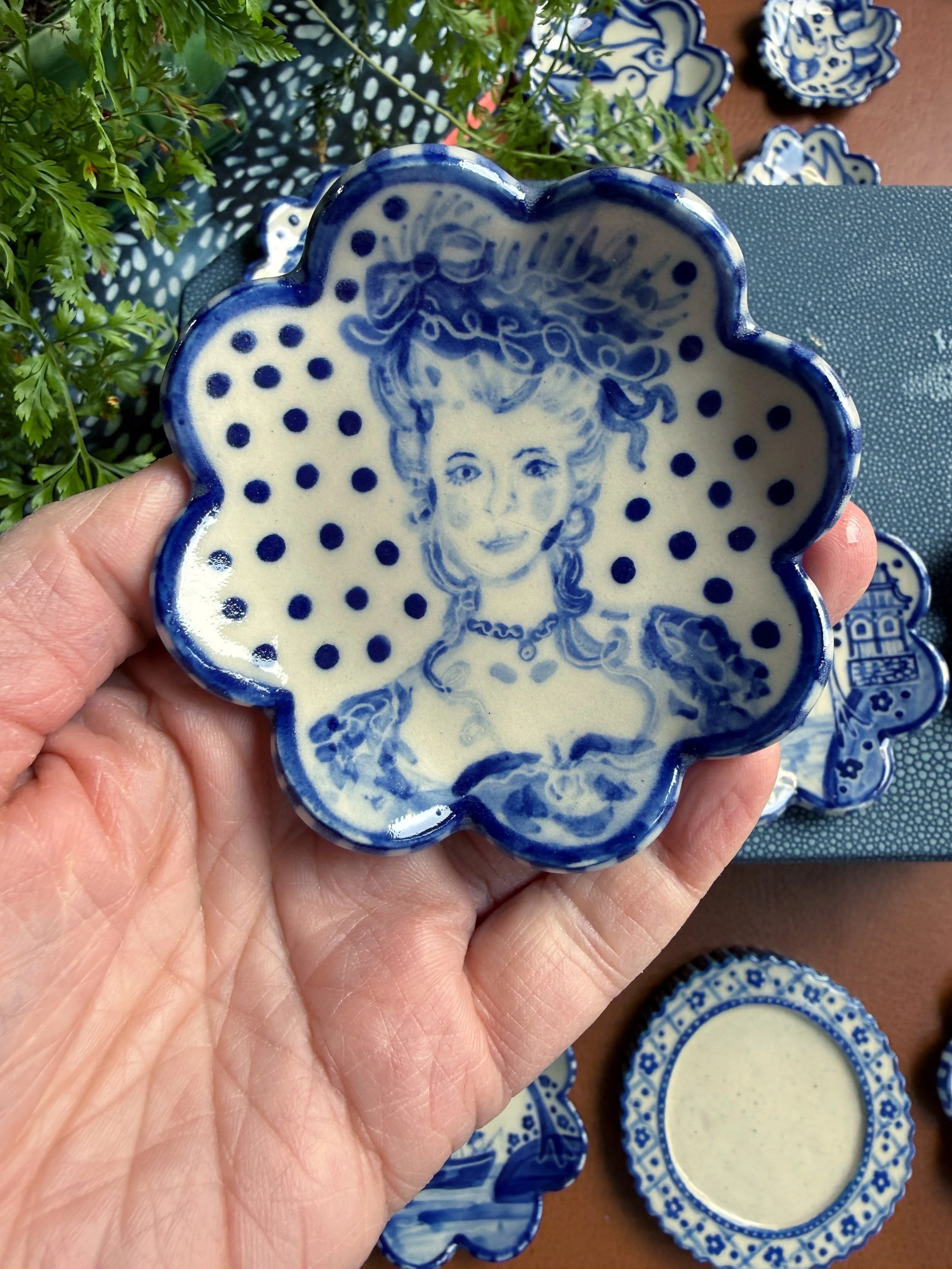 Coming Soon: Marie Antoinette Brush Rest or Ring Dish
