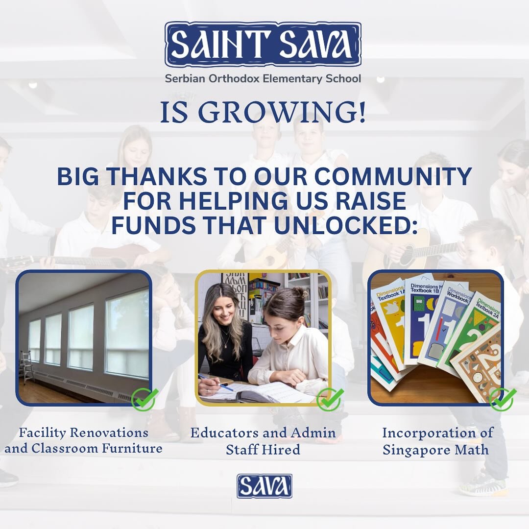 👷Renovations &ndash; Following a successful Gala for Education fundraiser, where our community generously donated $107K, we have begun renovations and furnishing of the school facilities in Mississauga.

👩🏼&zwj;🏫Staff &ndash; We are pleased to sh