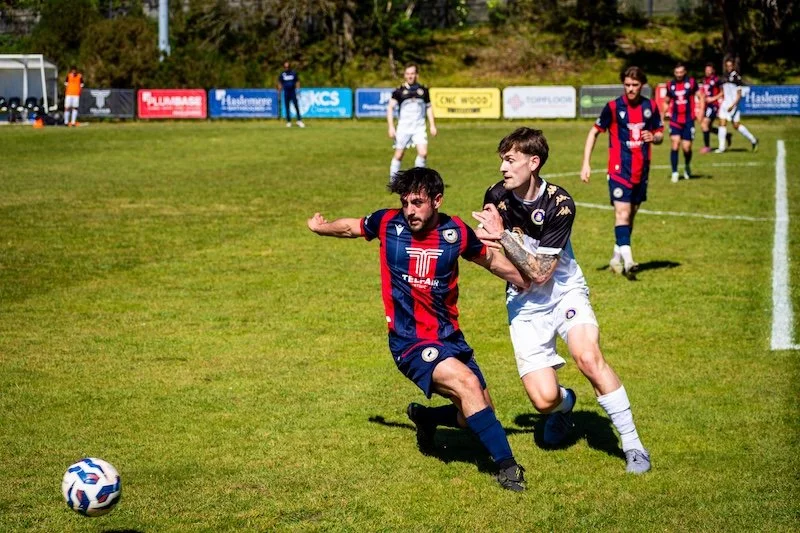 Whitehill & Bordon FC vs Andover Town FC, Hampshire Premier League, 18 April 2026."