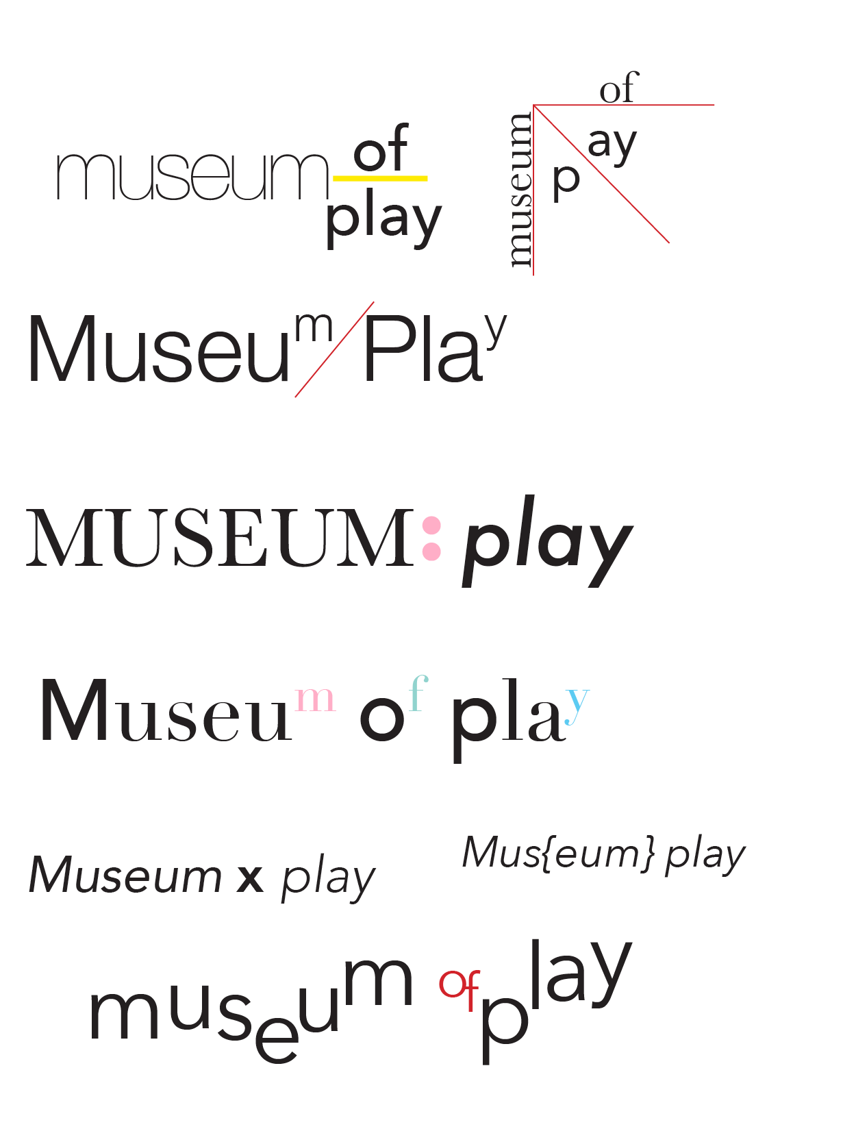 Rough sketch of logo and ideas