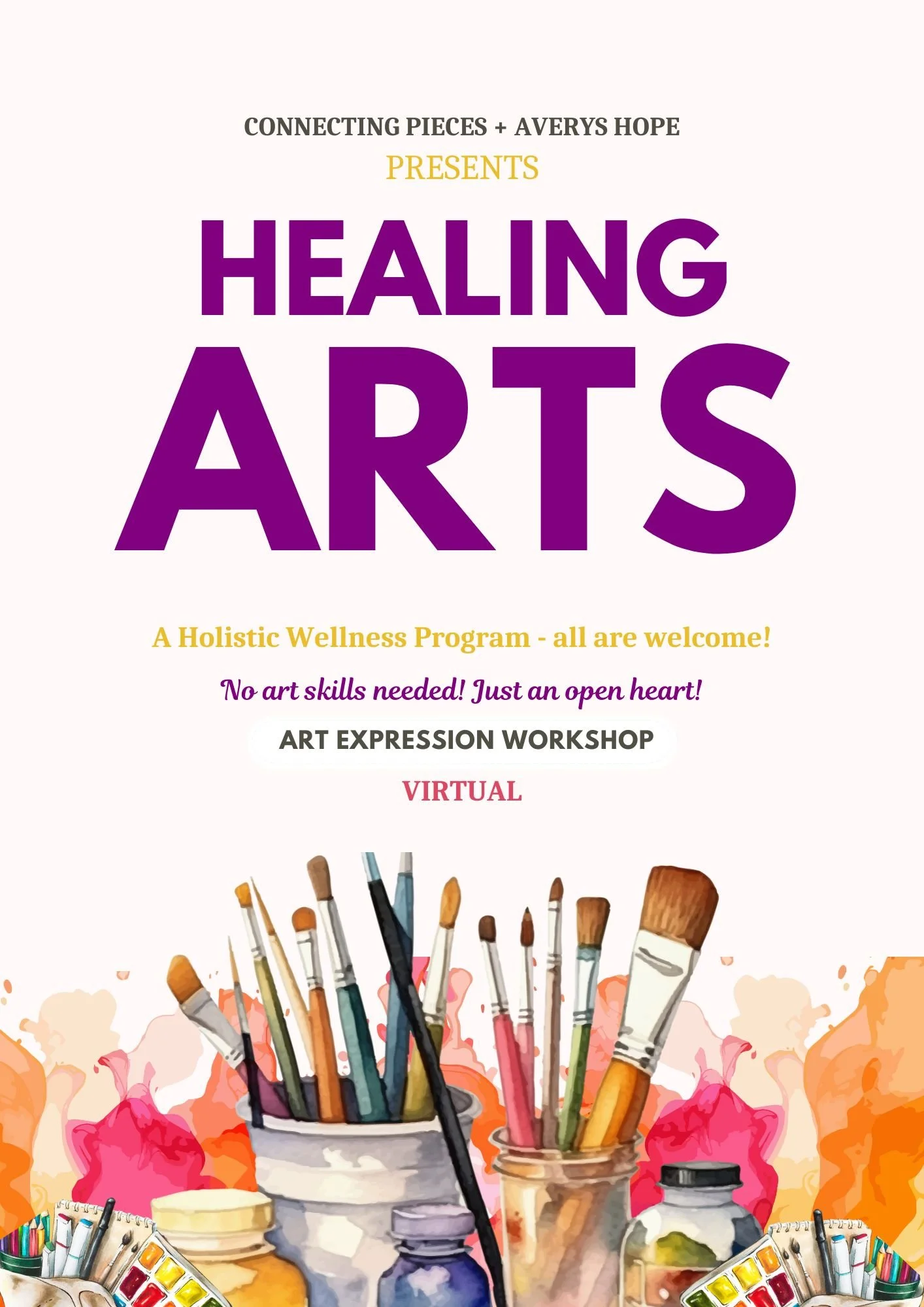 Healing Arts Virtual Workshop