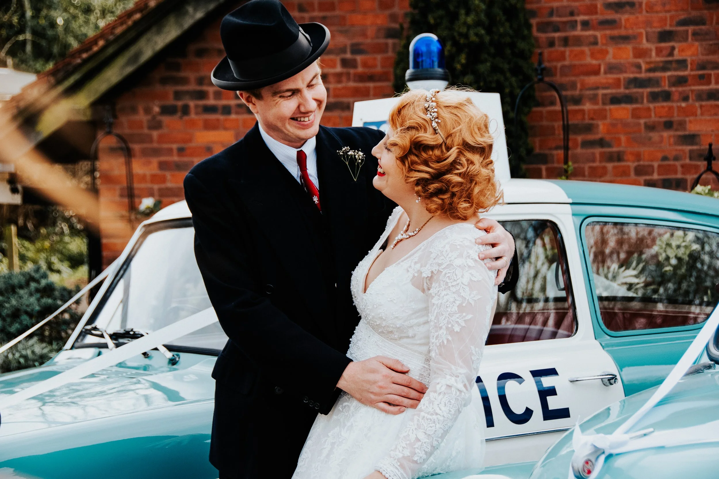 Bride and groom wedding portrait captured by a Cambridgeshire wedding photographer, documenting relaxed, documentary-style wedding photography in the UK.