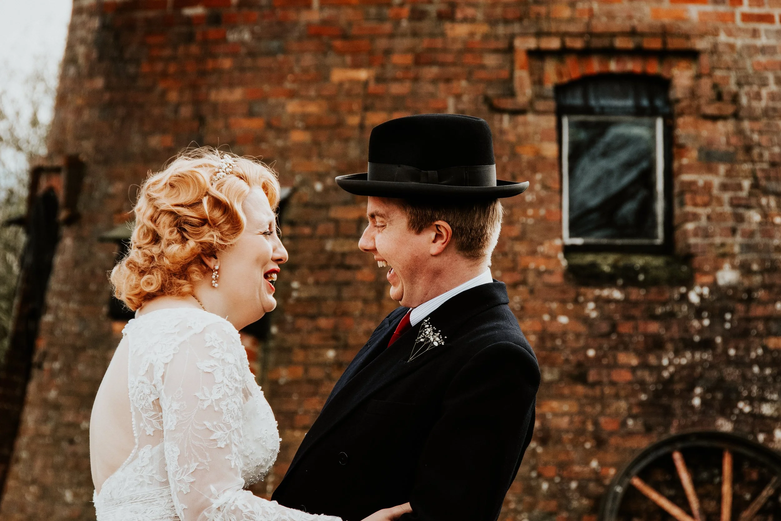 Natural wedding photography capturing genuine emotion between a couple. I am a wedding photographer based in Peterborough, Cambridgeshire, documenting real moments throughout the day.