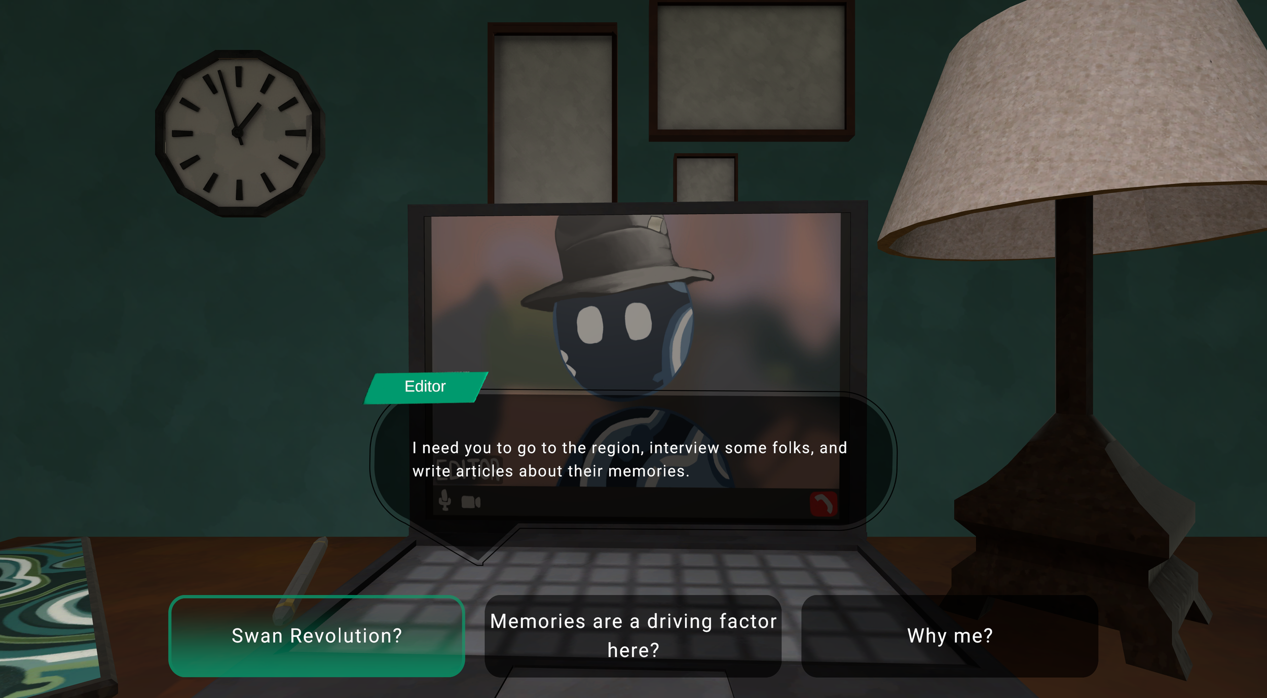 Editor Dialogue