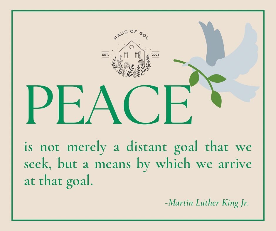 On this Martin Luther King Day, let&rsquo;s take a moment to reflect on the timeless wisdom of Dr. King and how it resonates with our journey towards inner peace.

🤍 Finding Peace Within: In the midst of life&rsquo;s challenges, Dr. King&rsquo;s tea