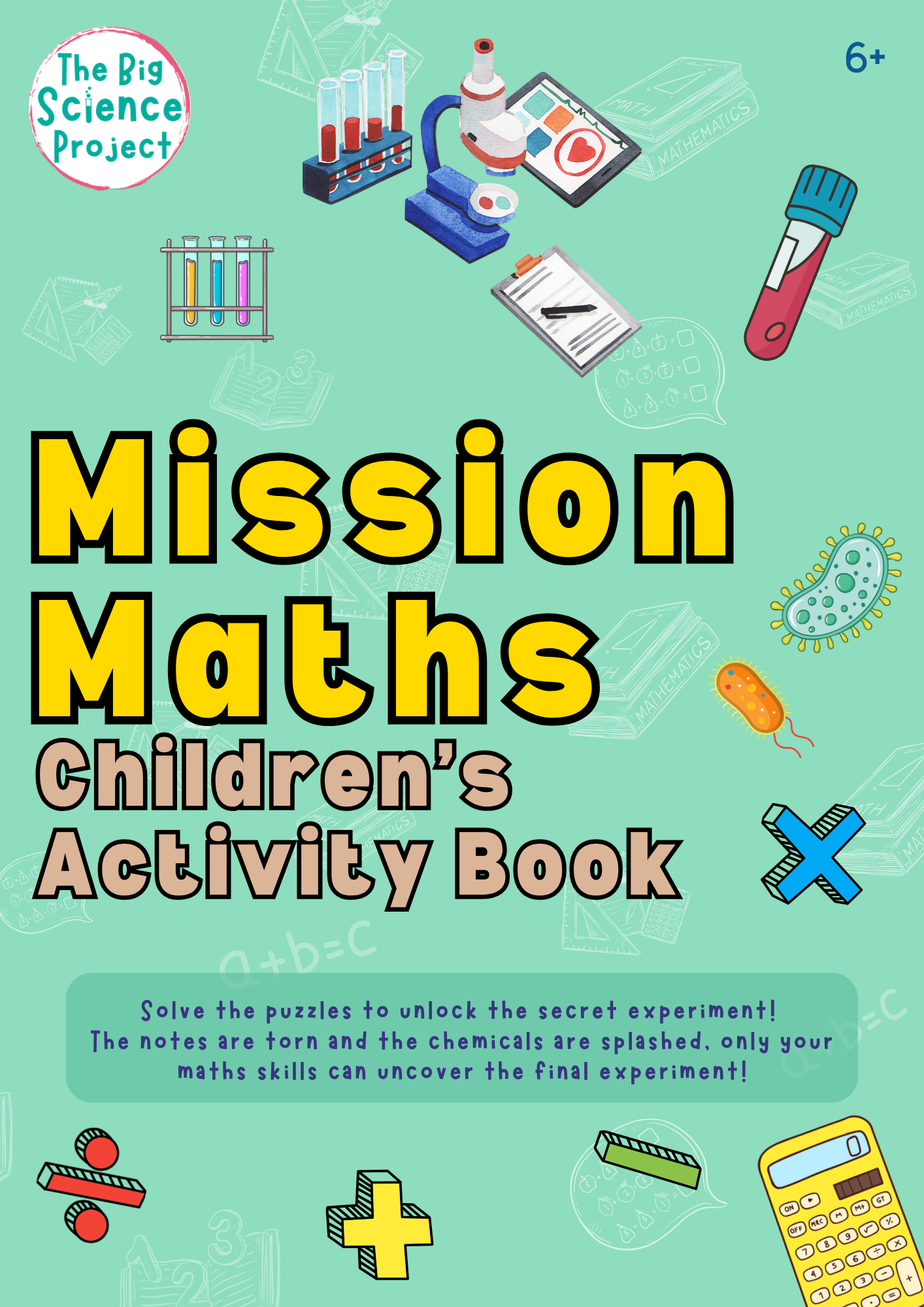 Mission Maths Children's activity book