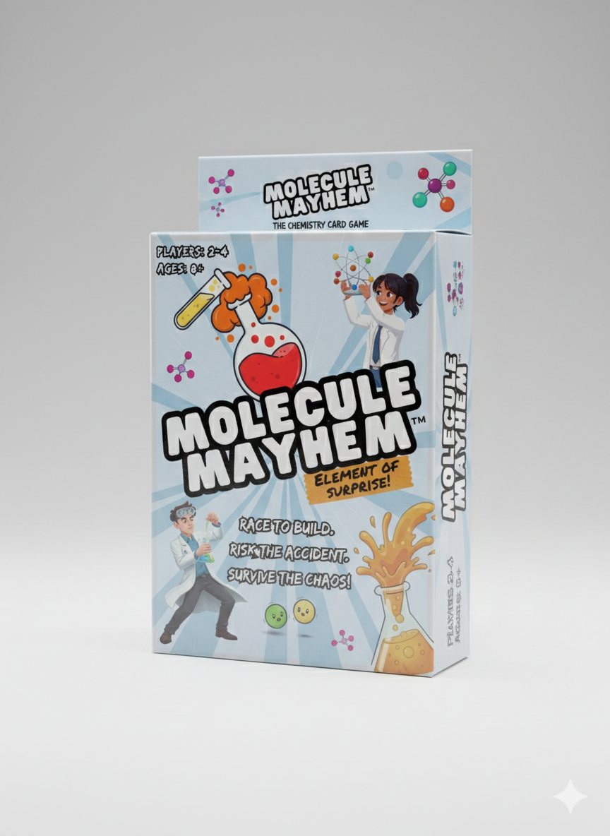 COMING SOON! Molecule Mayhem Card Game