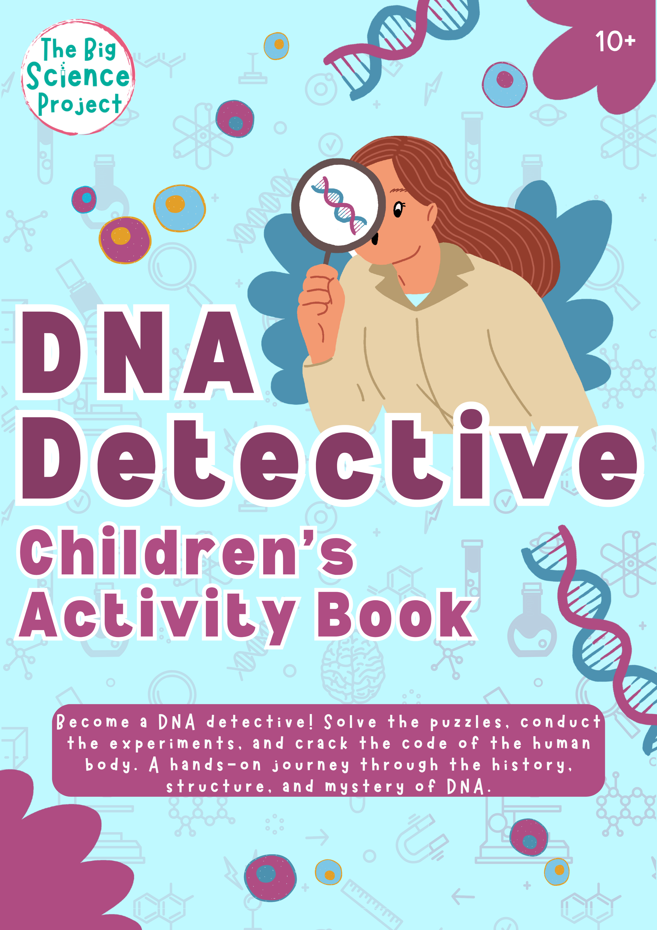 DNA Detective Children's activity book