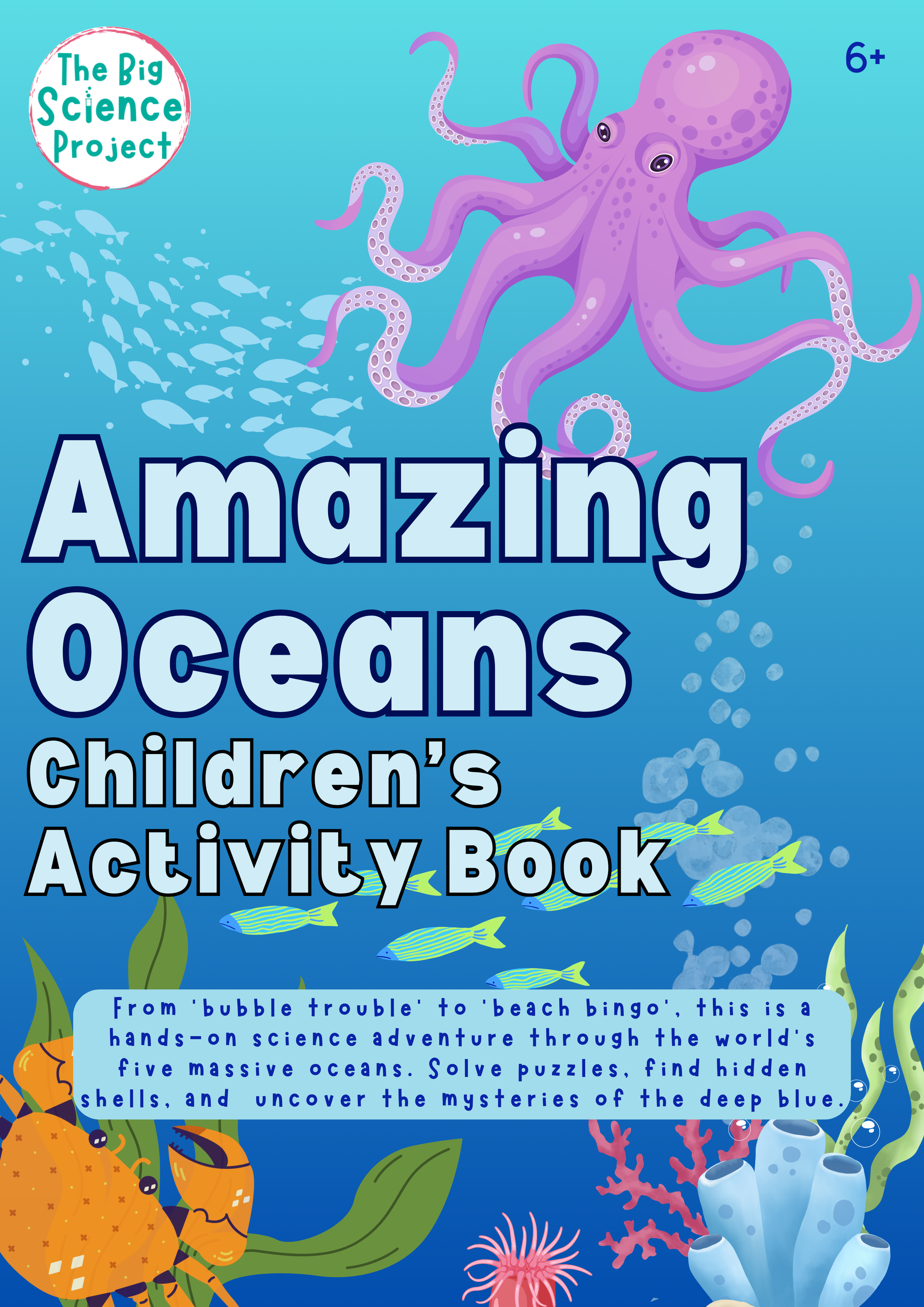 Amazing Oceans Children's activity book
