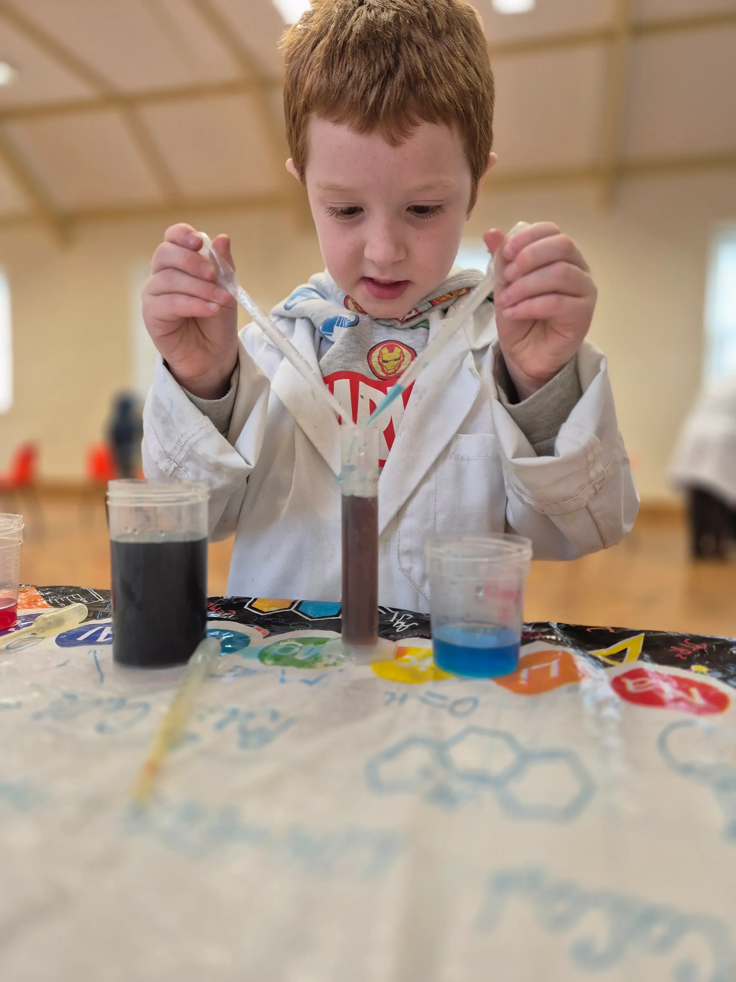 Bronwydd Colourful Chemistry Science Camp