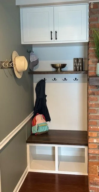 built in storage space