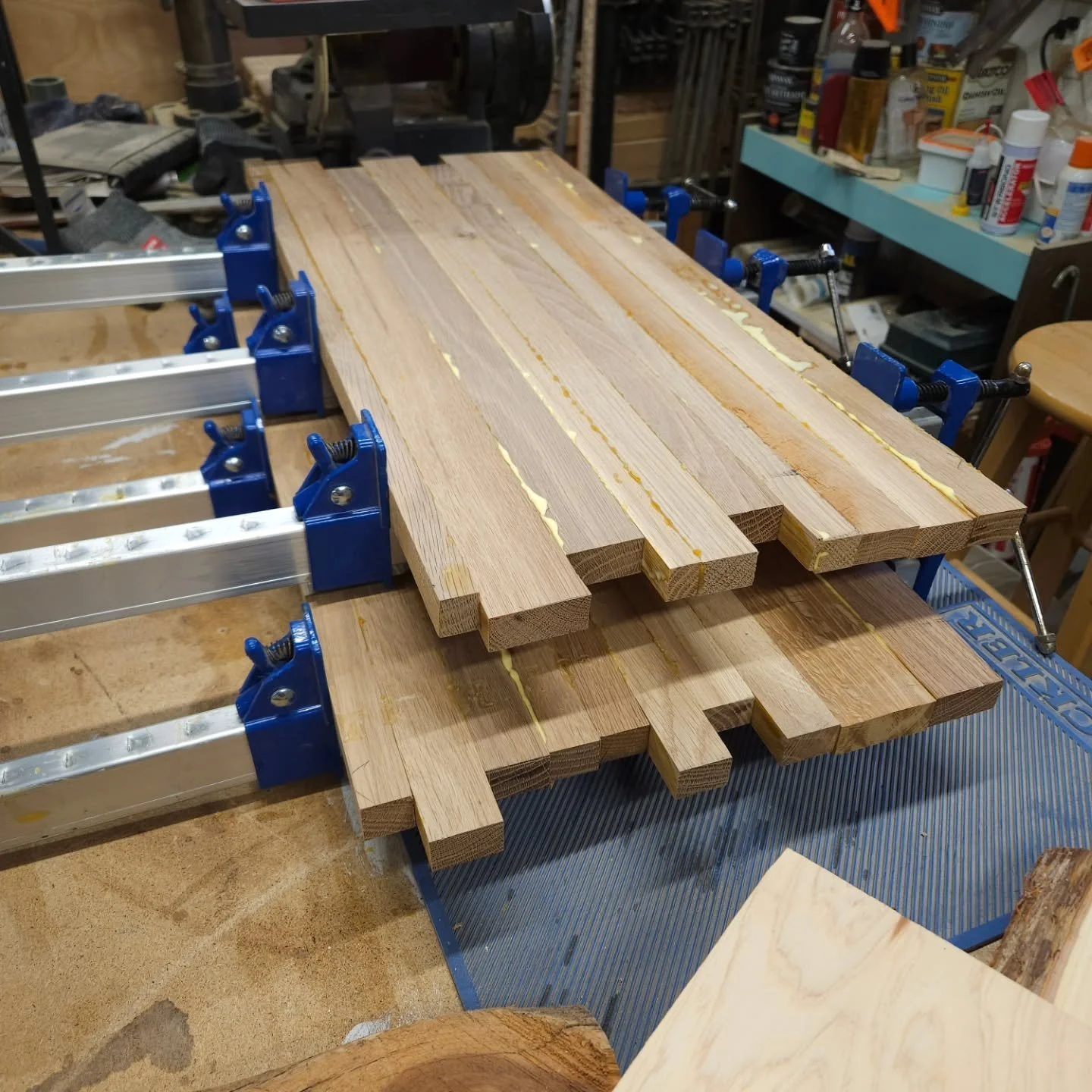 New year, new projects. While waiting for glue to dry, I decided to plane this cedar I've had for a while. Now to come up with an idea for it....🤔

#happynewyear #woodworking #projects #ideas #creativity