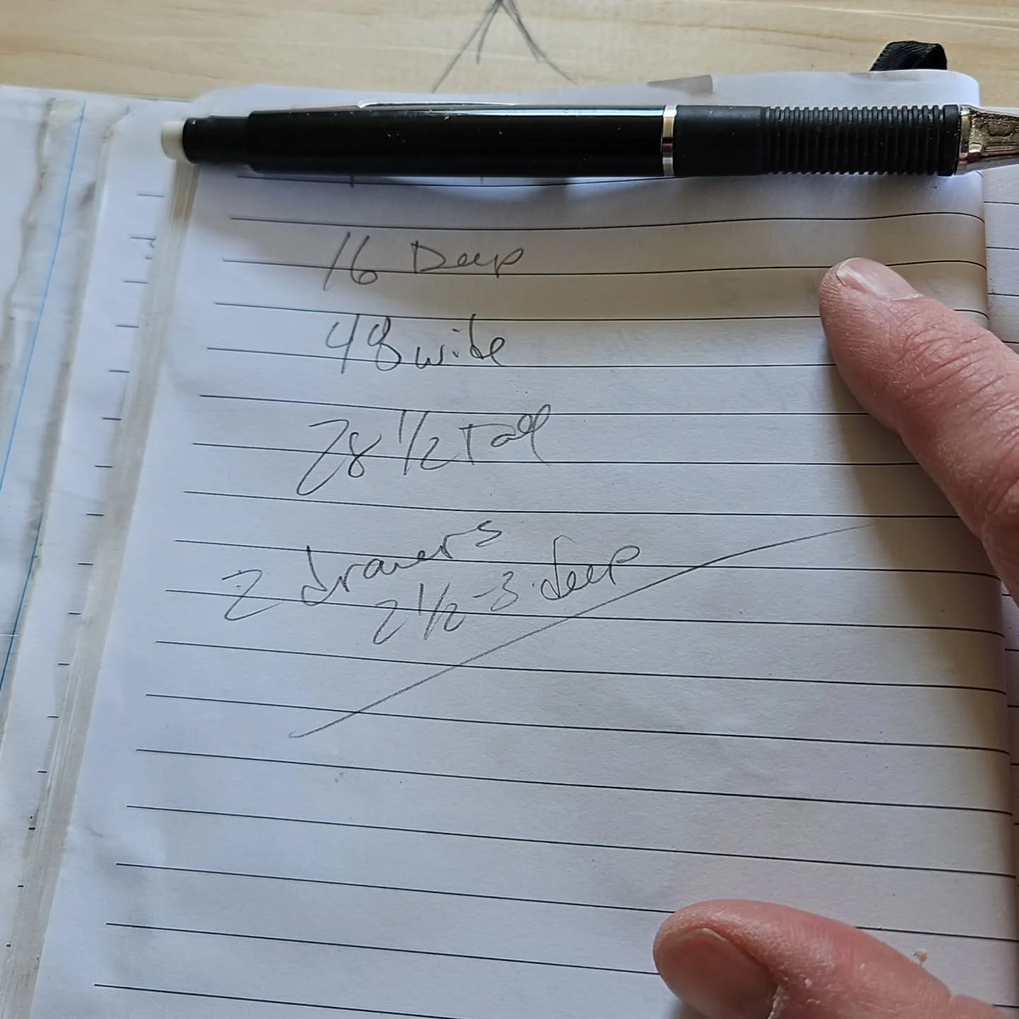Time to start a new build. These are my plans. Perfectly imperfect.

#woodworking #keepitsimple #plans #furniture #weekend