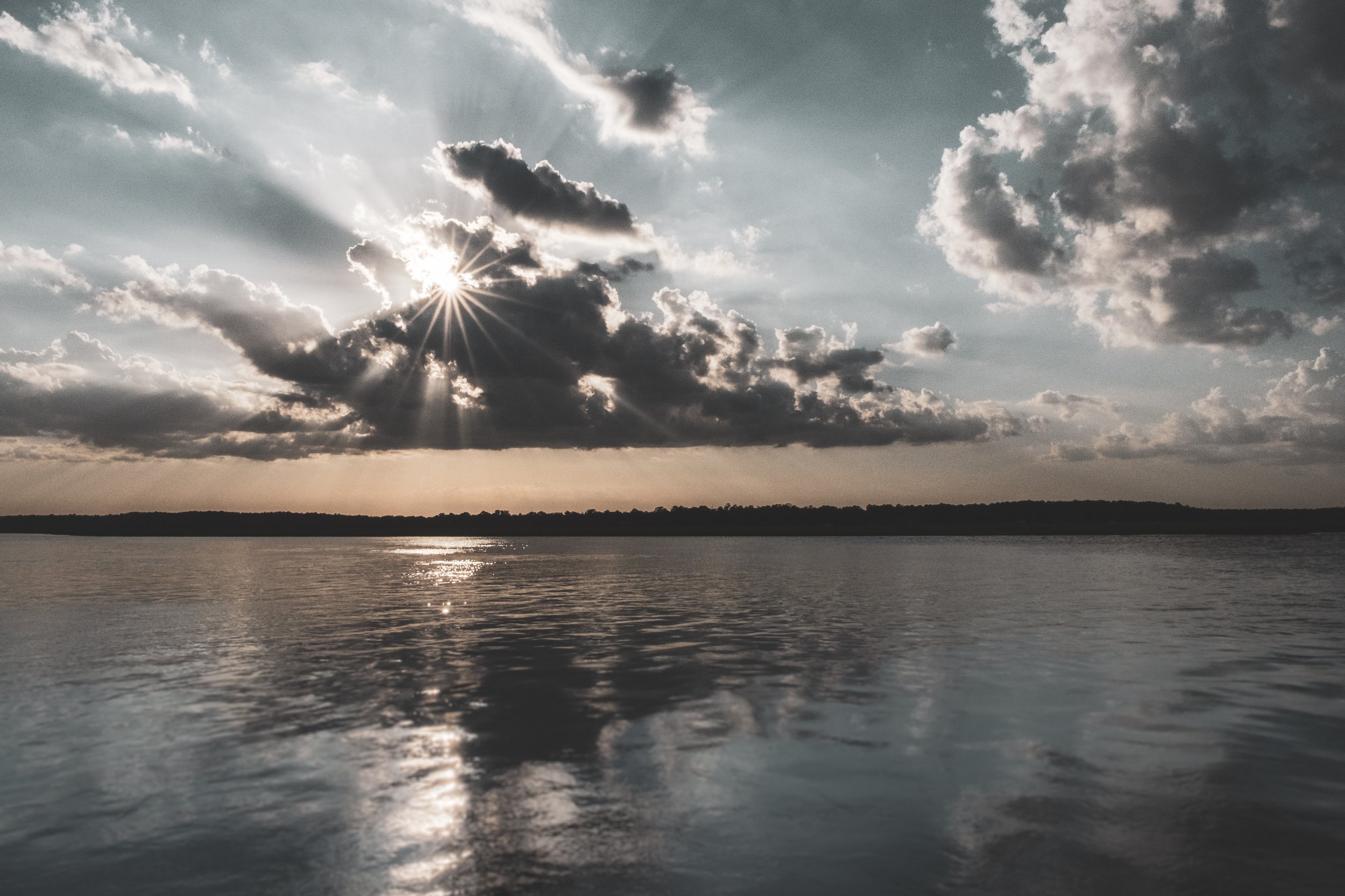 Sunflare from Saint Simons Island