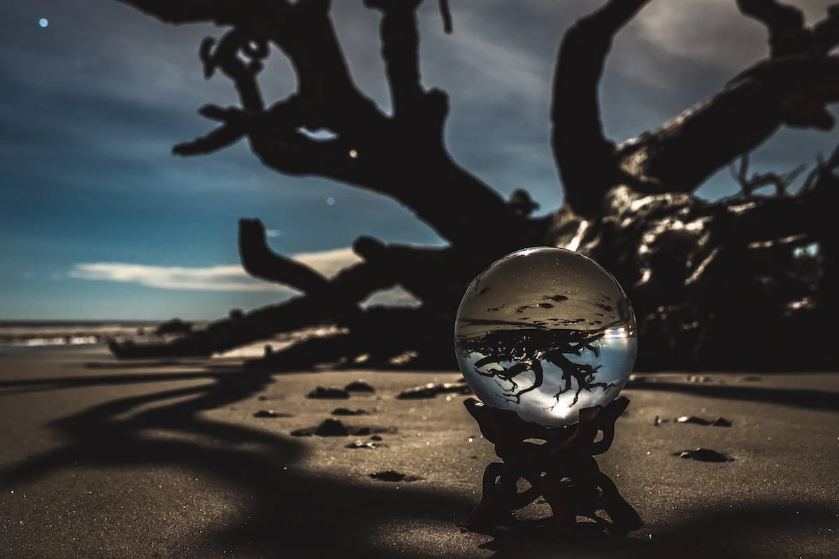 Glass ball reflection II