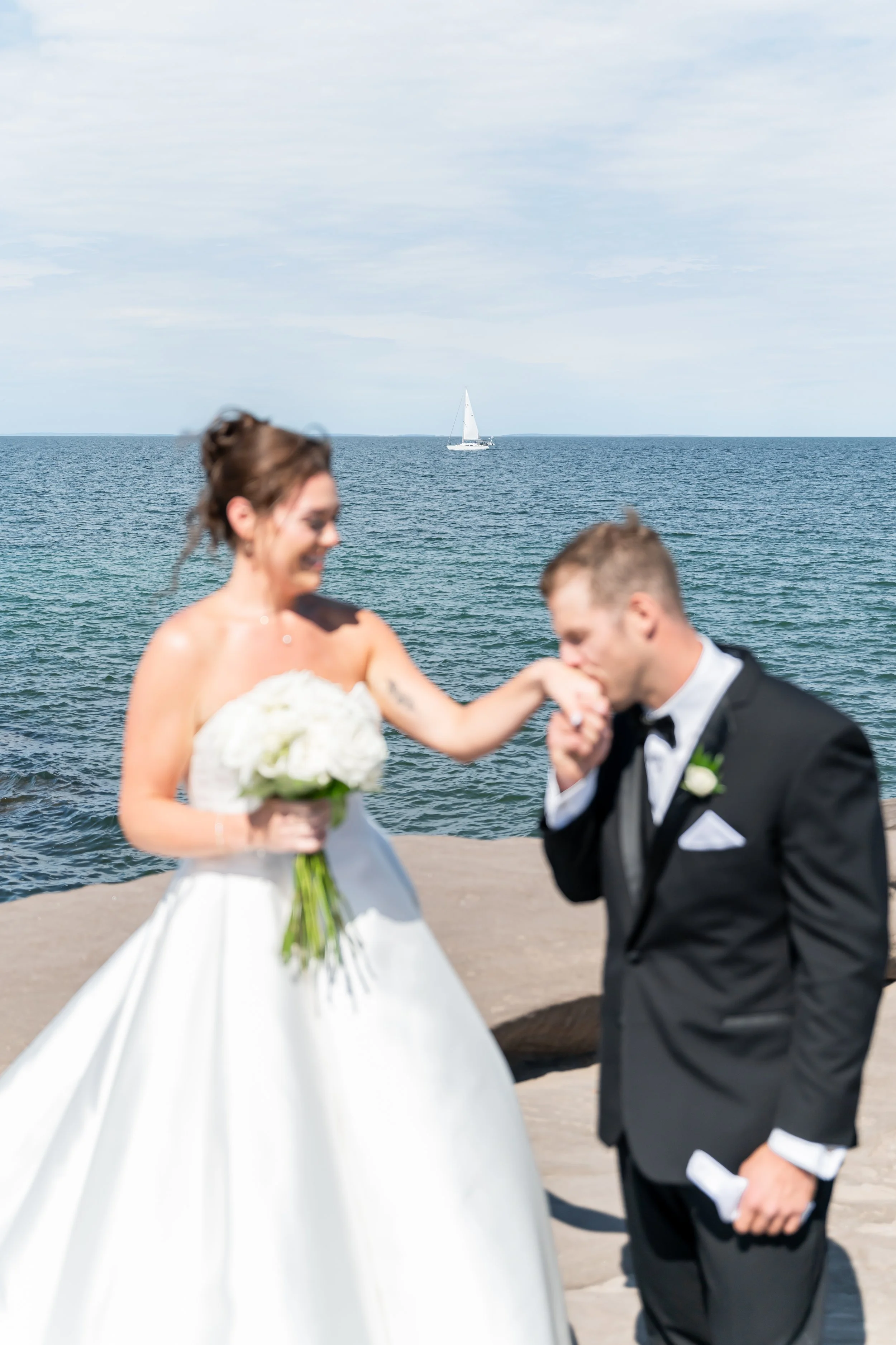 Editorial-style wedding photography in Calgary blending candid moments with artistic direction.