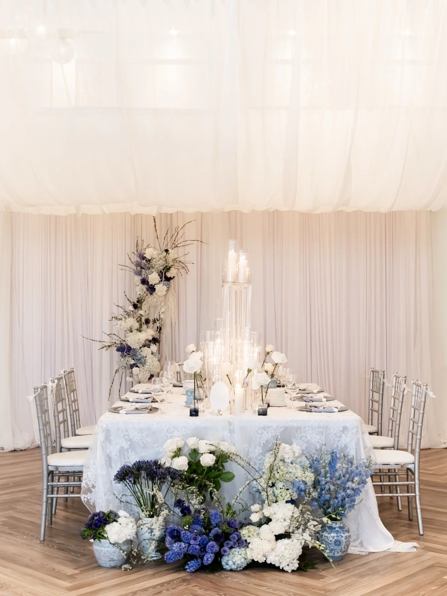 These details are everything 😍 Our Lace &amp; Pearl collaboration brought all the European elegance to make your wedding dreamy and romantic ❤️ 

Venue: @floresandpine 
Planner: @lucaoccasions 
Photography: @anastasiakirchevaphotography 
Florals: @f