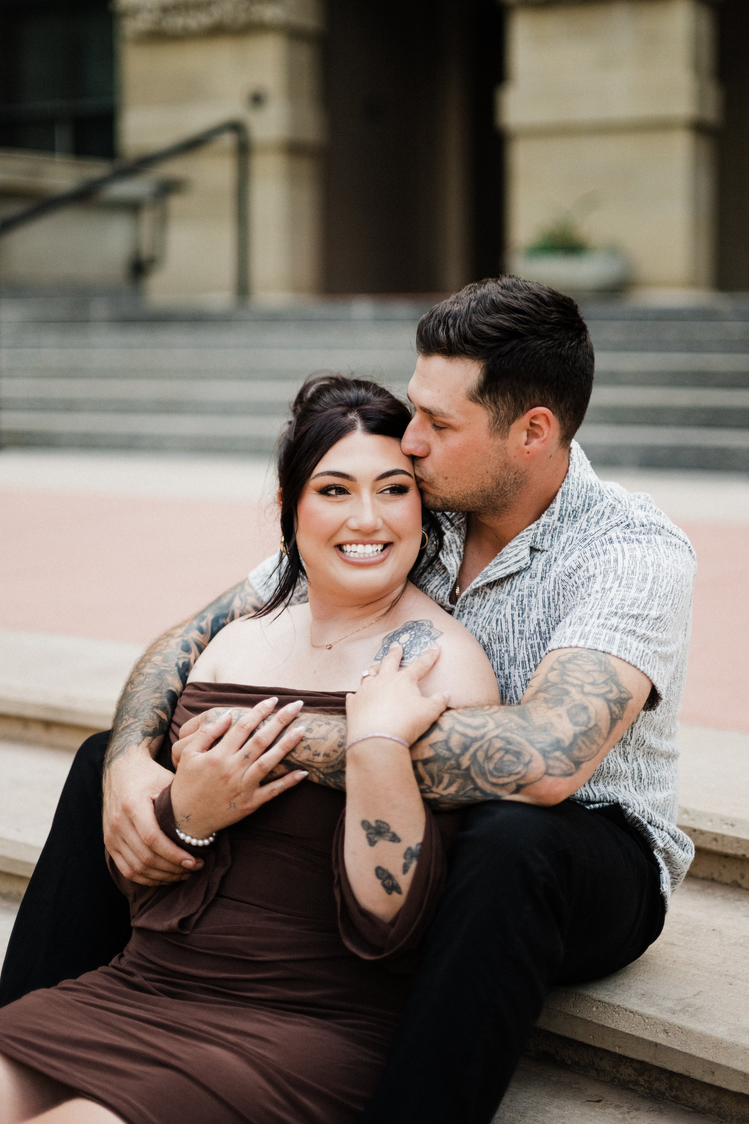 If you’re looking for Calgary engagement photography with a modern, playful, and editorial feel, you’re in the right place. I capture couples in a way that blends candid moments with a stylish, fashion-inspired edge—so your photos feel effortless, na