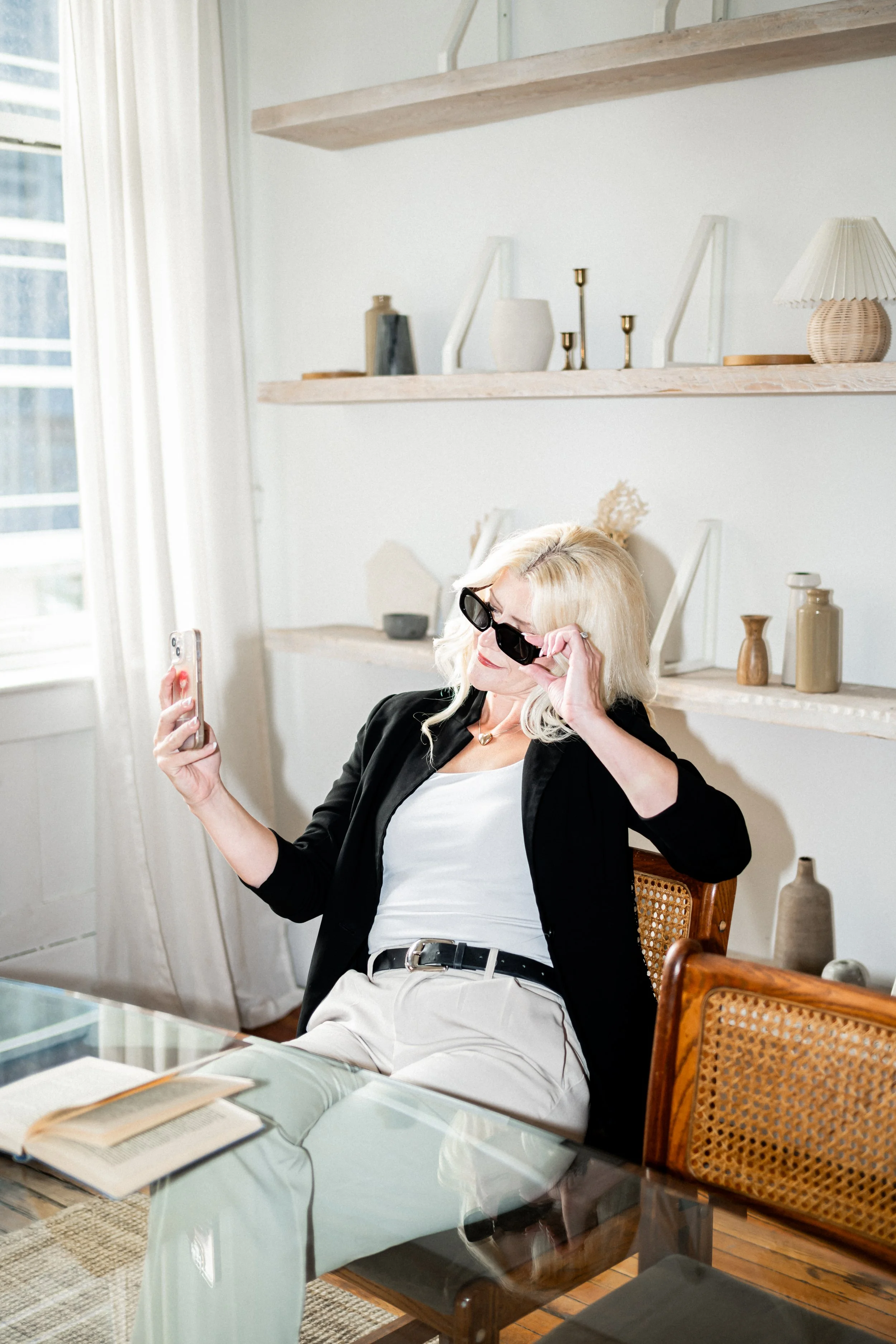 Professional headshots that feel confident, natural, and aligned with your brand. As a Calgary branding photographer, I create modern, editorial-style headshots for entrepreneurs, creatives, and professionals looking to elevate their online presence.