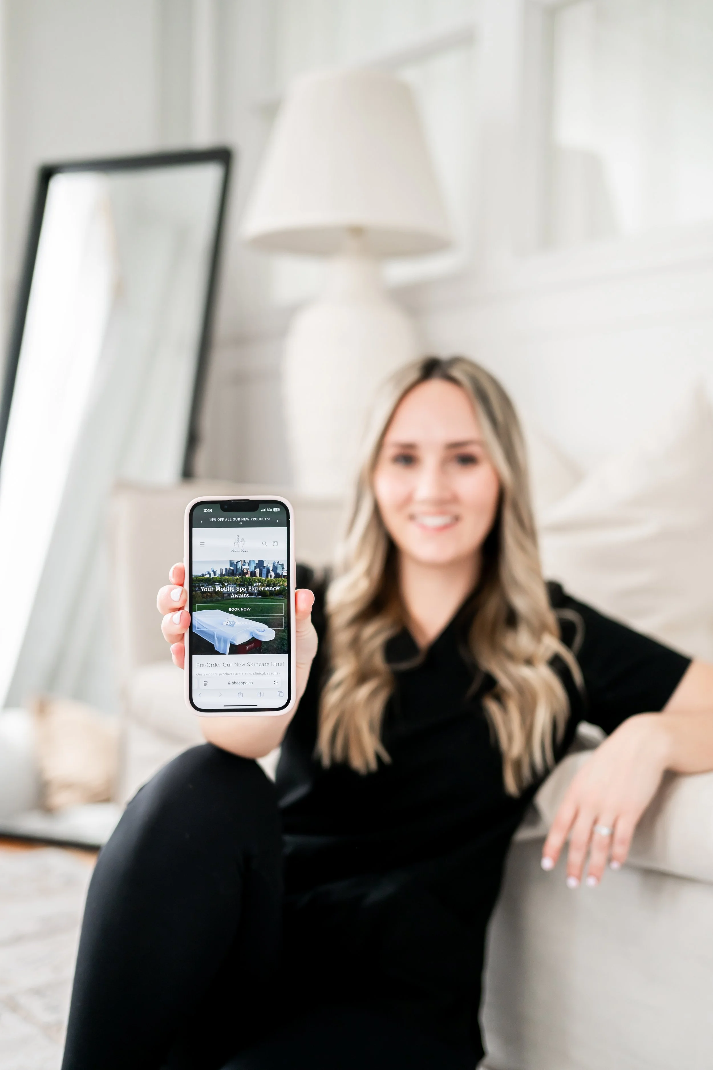 Professional headshots that feel confident, natural, and aligned with your brand. As a Calgary branding photographer, I create modern, editorial-style headshots for entrepreneurs, creatives, and professionals looking to elevate their online presence.