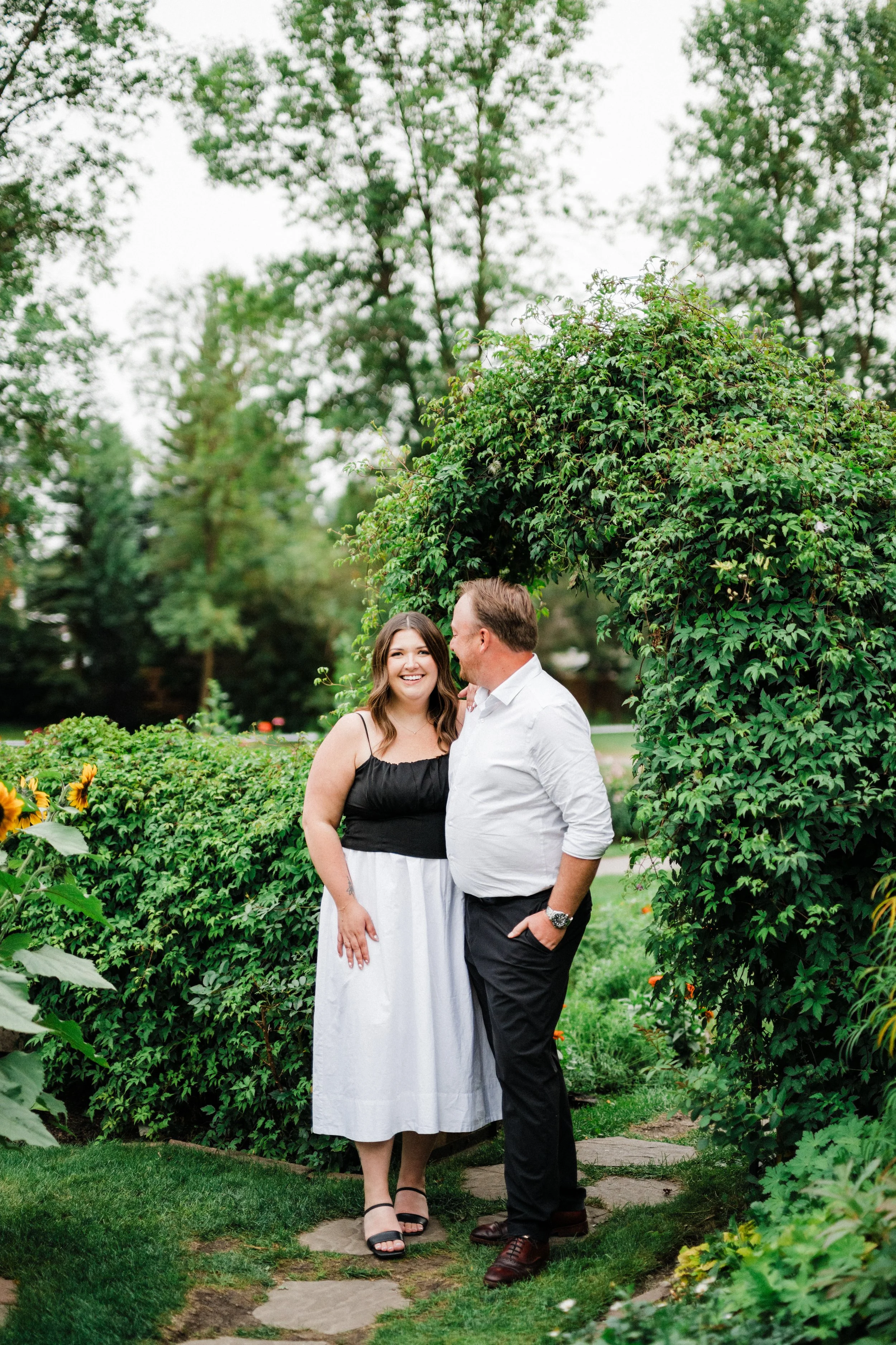 If you’re looking for Calgary engagement photography with a modern, playful, and editorial feel, you’re in the right place. I capture couples in a way that blends candid moments with a stylish, fashion-inspired edge—so your photos feel effortless, na