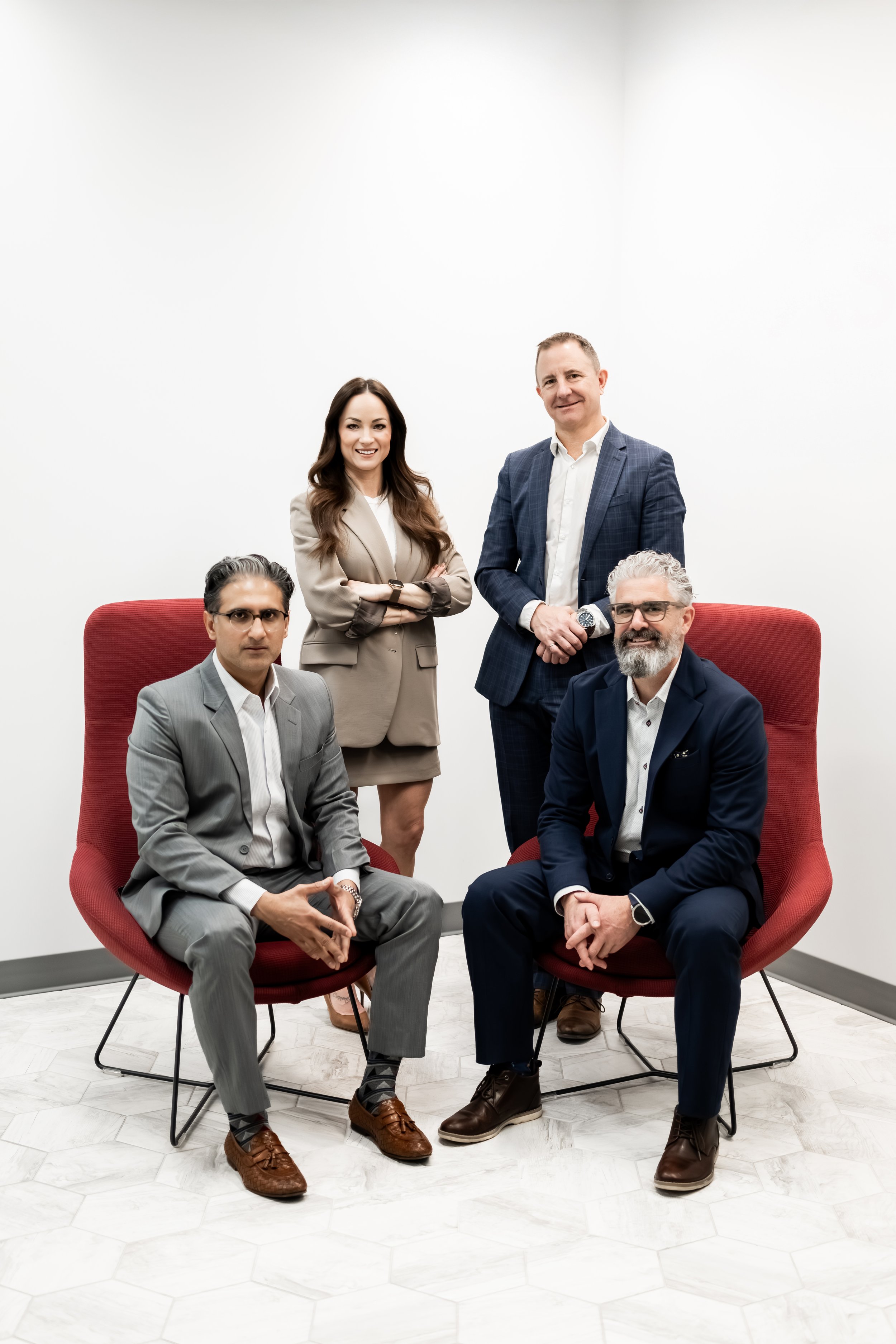 Professional headshots that feel confident, natural, and aligned with your brand. As a Calgary branding photographer, I create modern, editorial-style headshots for entrepreneurs, creatives, and professionals looking to elevate their online presence.