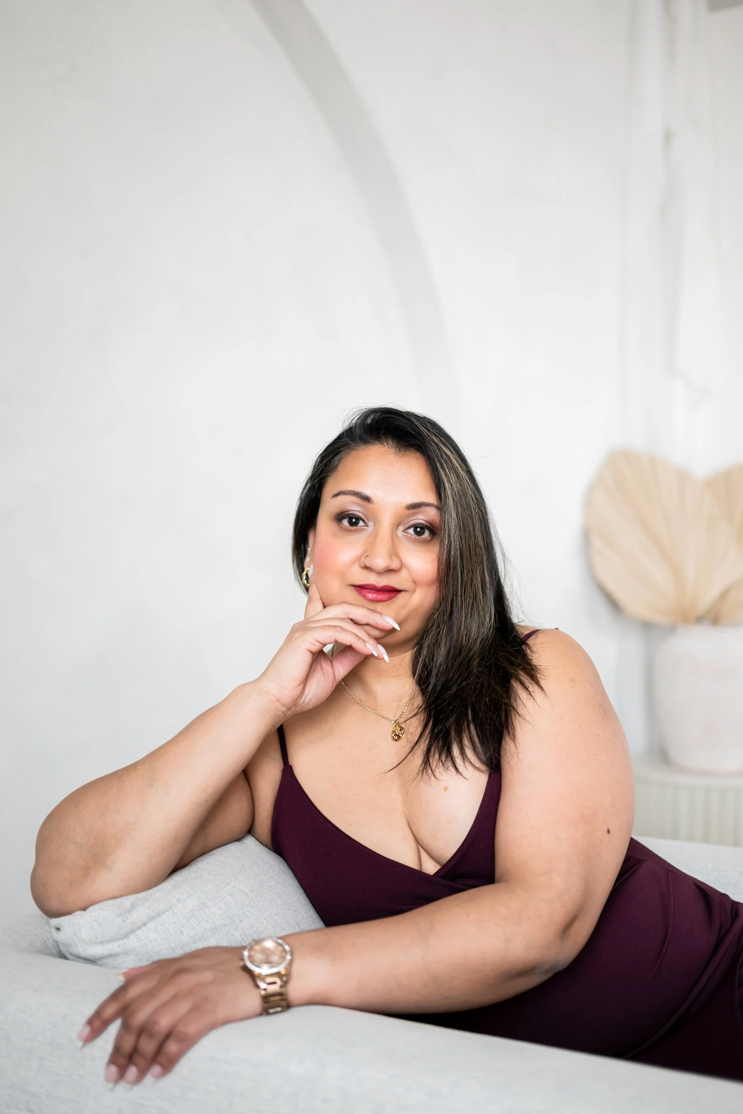 Professional headshots that feel confident, natural, and aligned with your brand. As a Calgary branding photographer, I create modern, editorial-style headshots for entrepreneurs, creatives, and professionals looking to elevate their online presence.