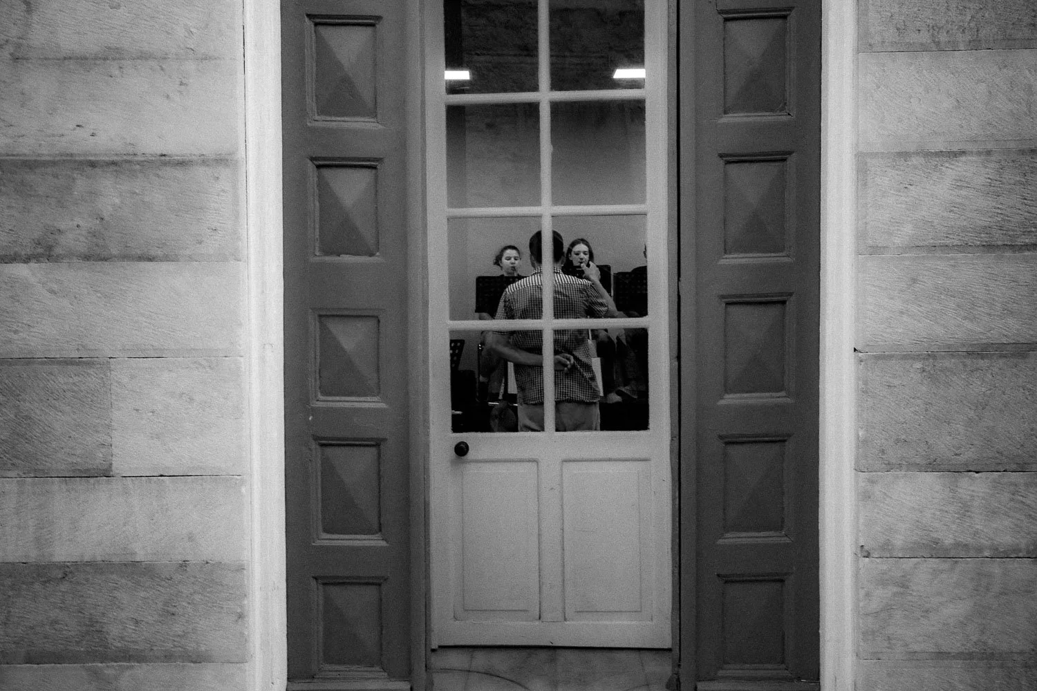 Music Conservatory while practicing, Ermoupoli-Syros, 2025