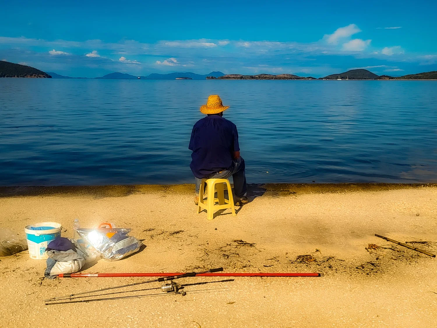 Fisherman, Igoumenitsa, 2024