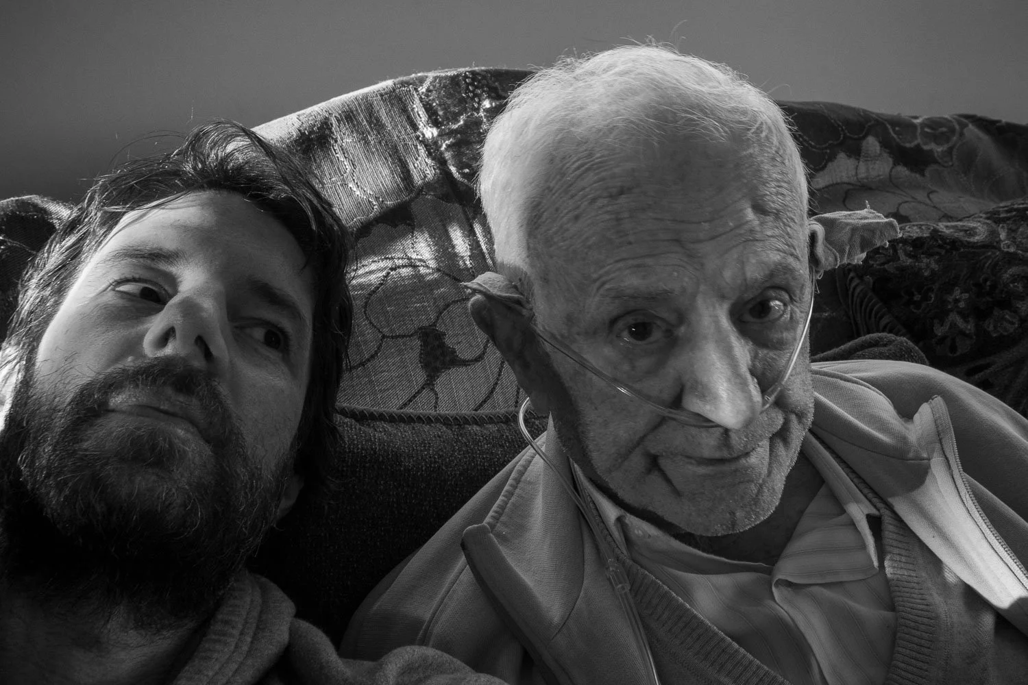 Me and my father, Athens, 2024