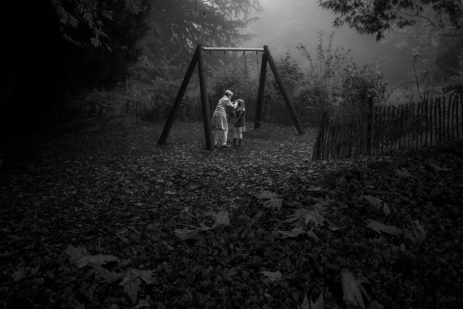 Balançoire au Parc de Mon Repos, Lausanne, 2024