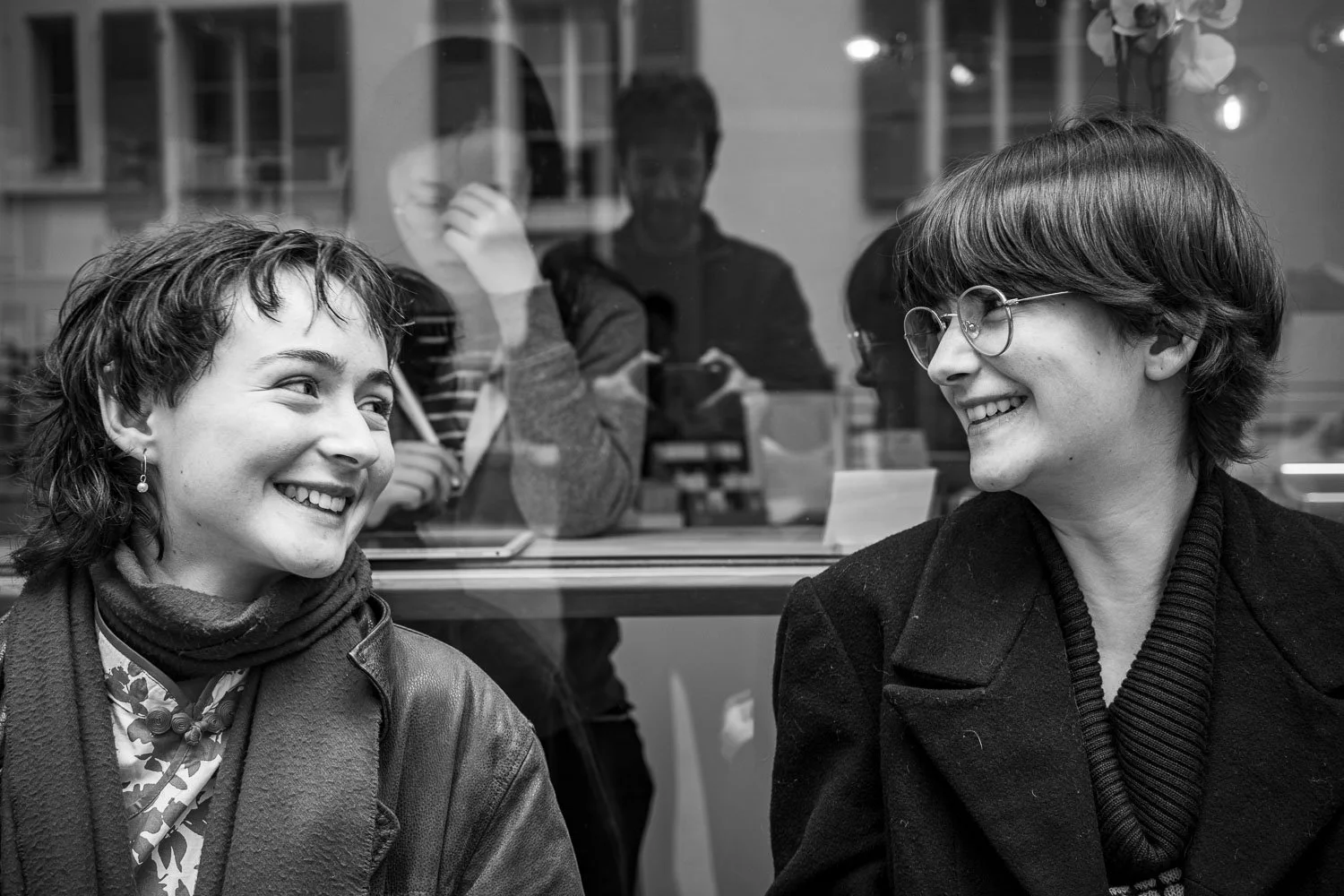 Friends at Bel Air Coffee, Lausanne, 2024