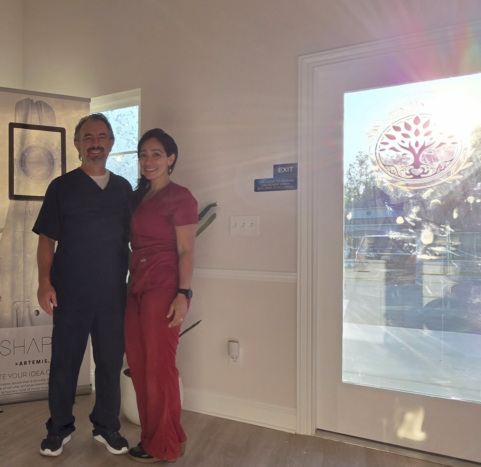 Ala and Jacqueline Dalla Rosa, APRN, co-owners at Abbracci Wellness Center